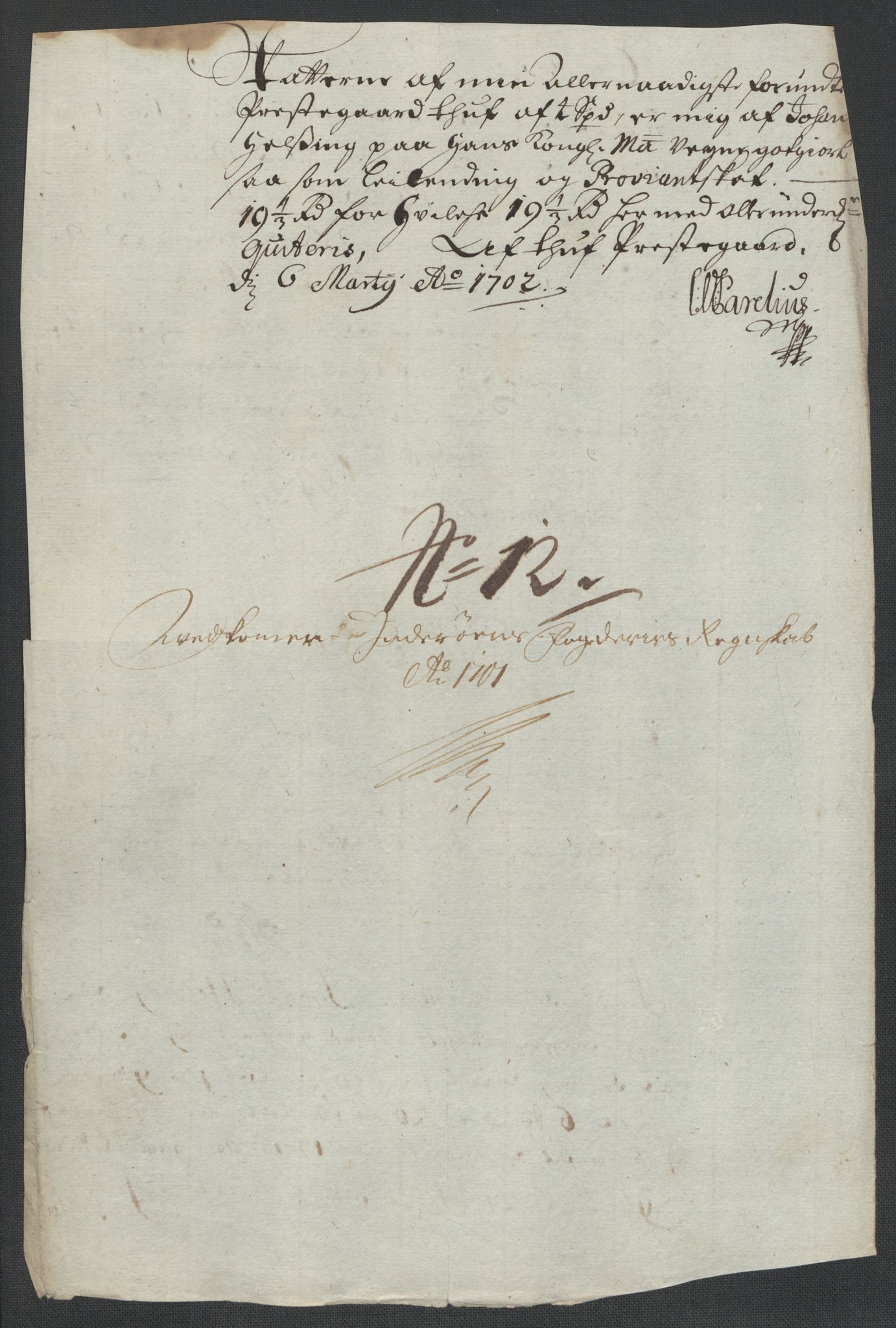 Rentekammeret inntil 1814, Reviderte regnskaper, Fogderegnskap, AV/RA-EA-4092/R63/L4312: Fogderegnskap Inderøy, 1701-1702, p. 83