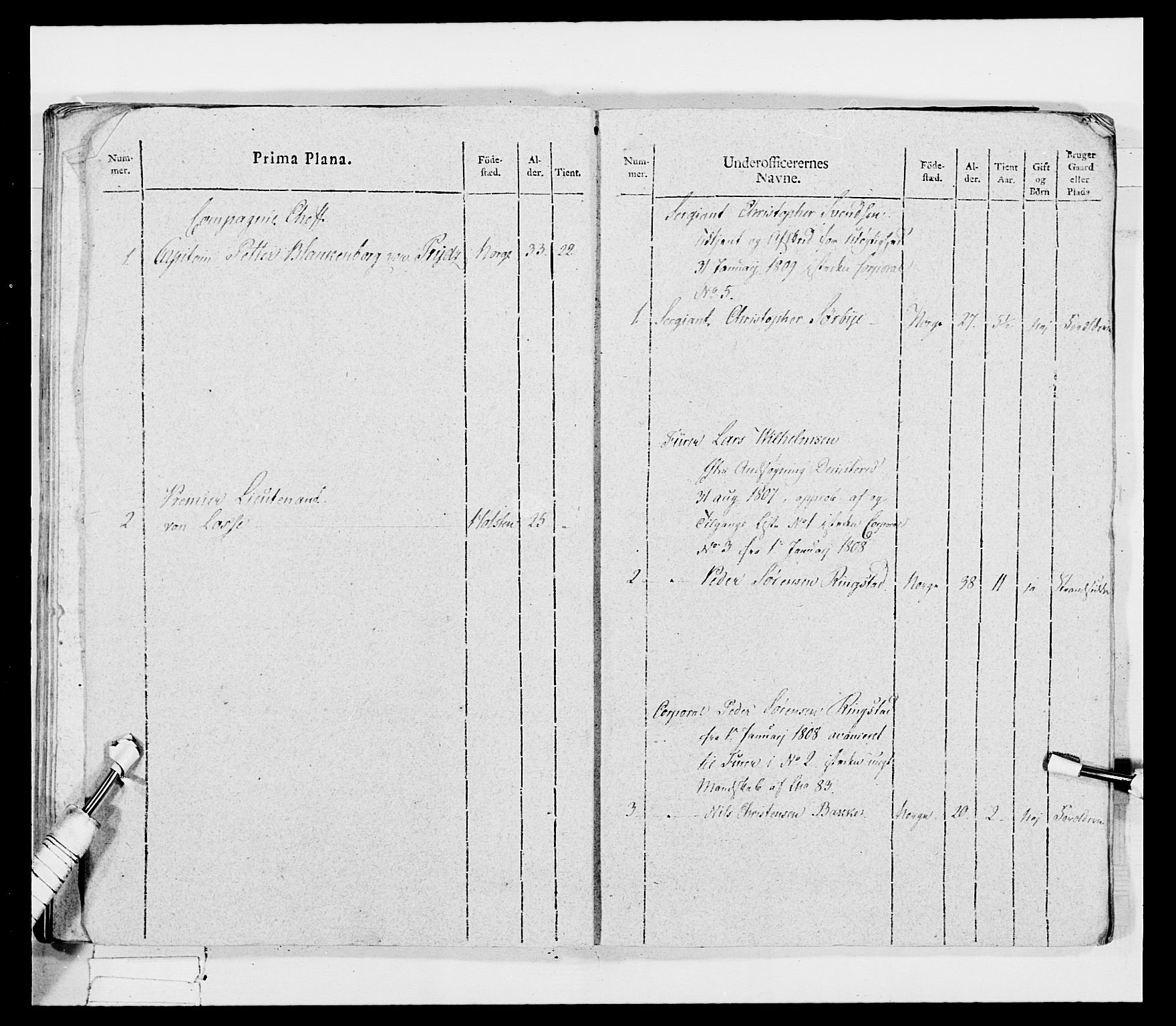 Generalitets- og kommissariatskollegiet, Det kongelige norske kommissariatskollegium, AV/RA-EA-5420/E/Eh/L0033: Nordafjelske gevorbne infanteriregiment, 1810, p. 220