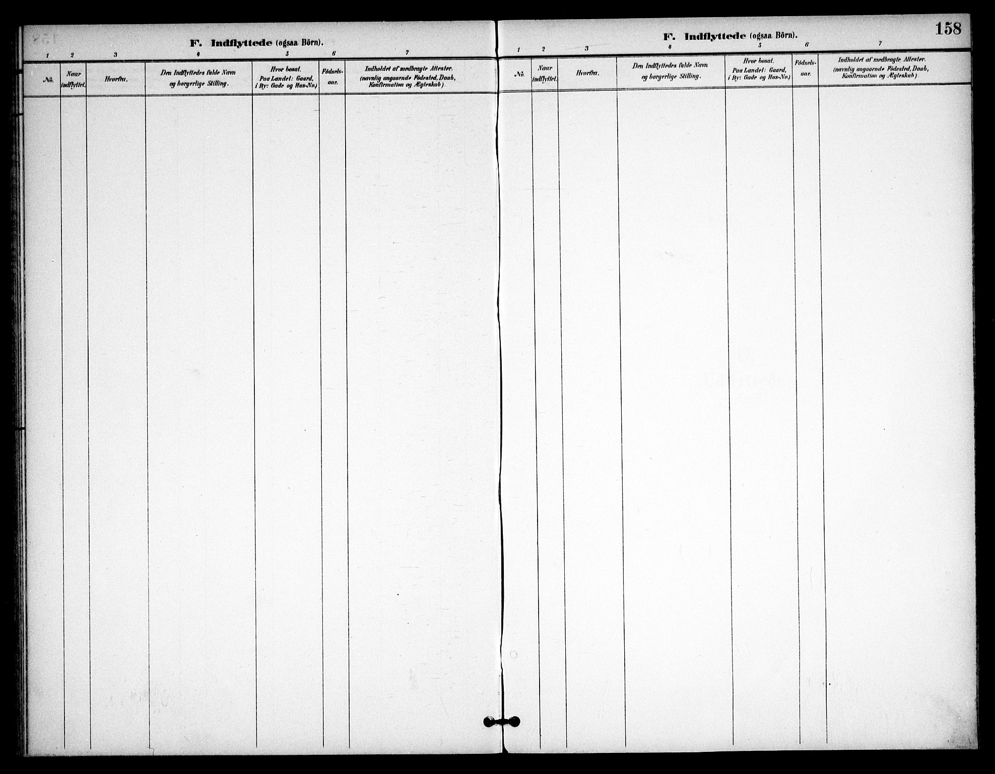 Eidsvoll prestekontor Kirkebøker, AV/SAO-A-10888/F/Fb/L0002: Parish register (official) no. II 2, 1897-1907, p. 158