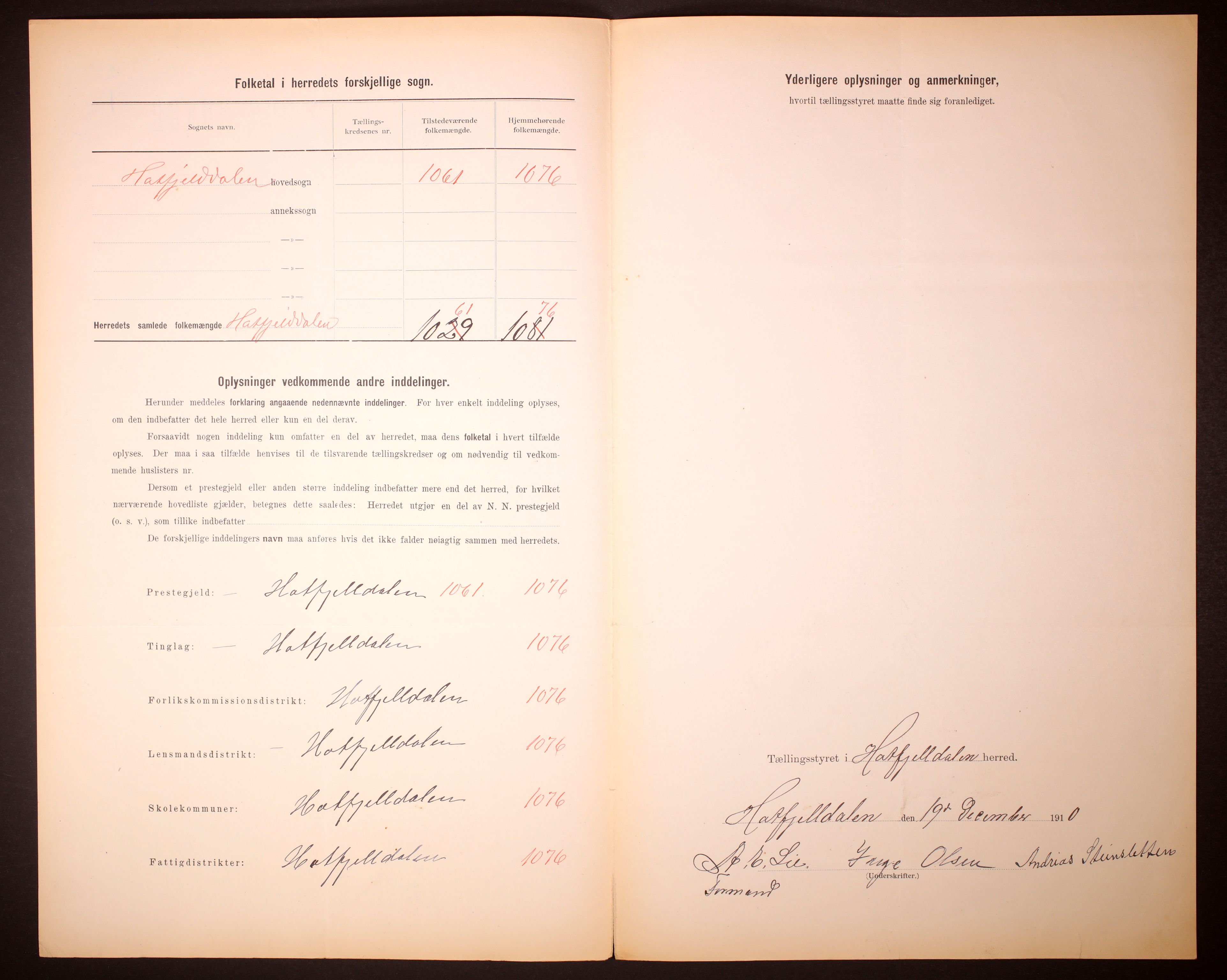 RA, 1910 census for Hattfjelldal, 1910, p. 3