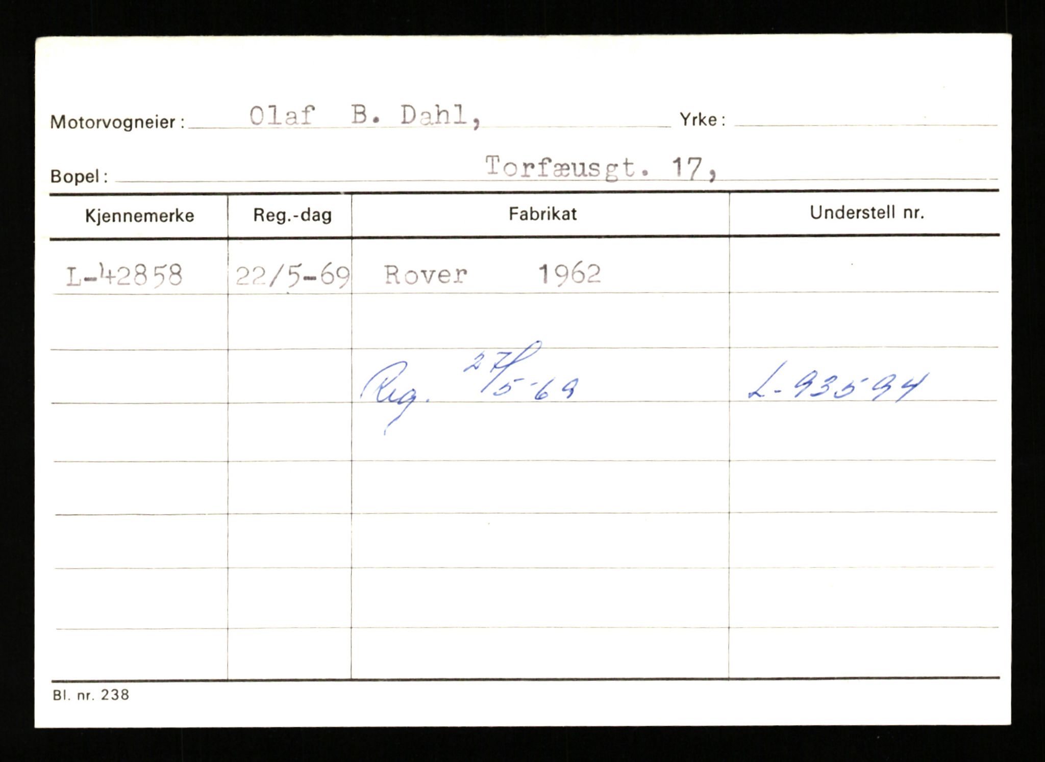 Stavanger trafikkstasjon, SAST/A-101942/0/G/L0006: Registreringsnummer: 34250 - 49007, 1930-1971, p. 2279