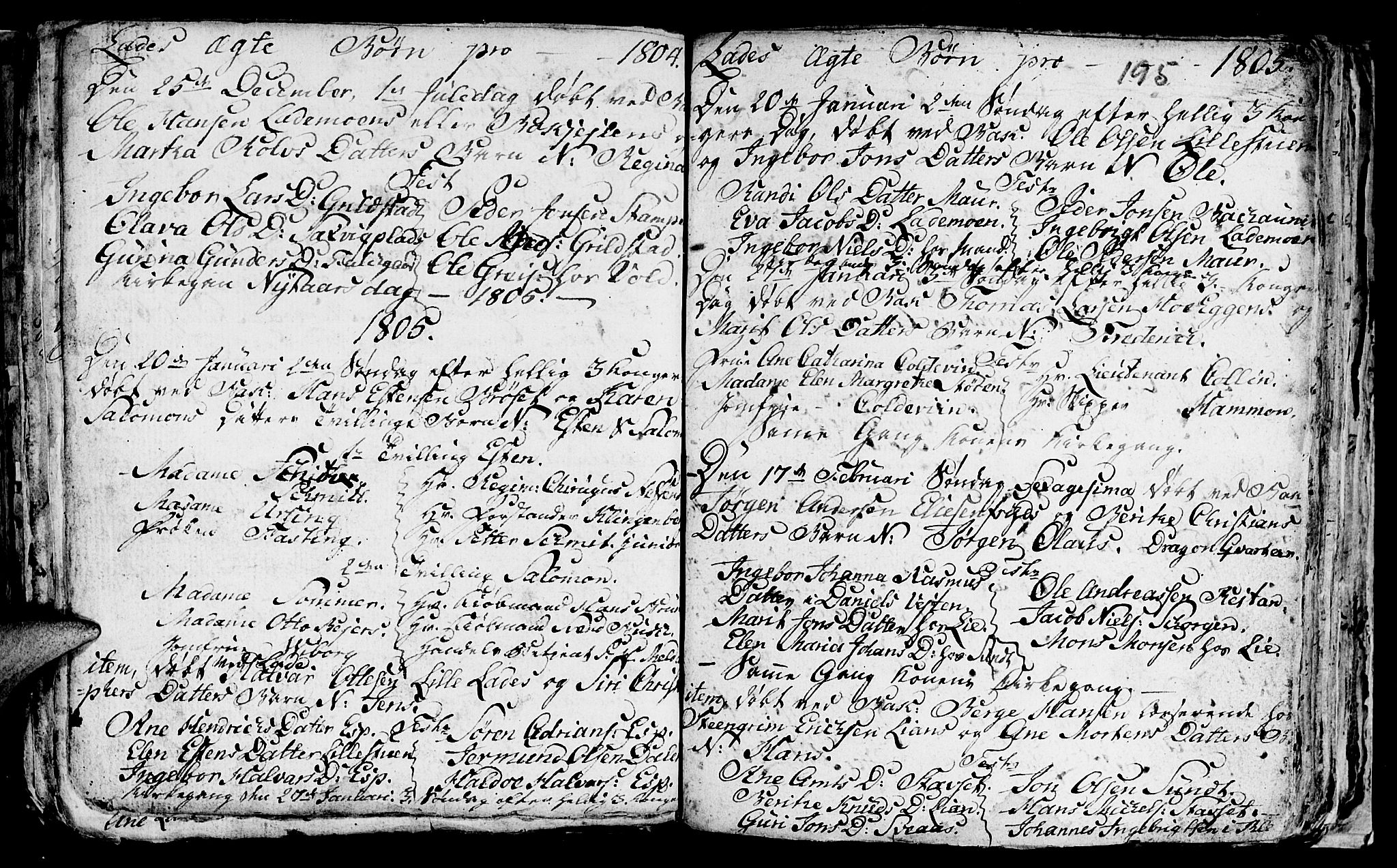 Ministerialprotokoller, klokkerbøker og fødselsregistre - Sør-Trøndelag, SAT/A-1456/606/L0305: Parish register (copy) no. 606C01, 1757-1819, p. 195