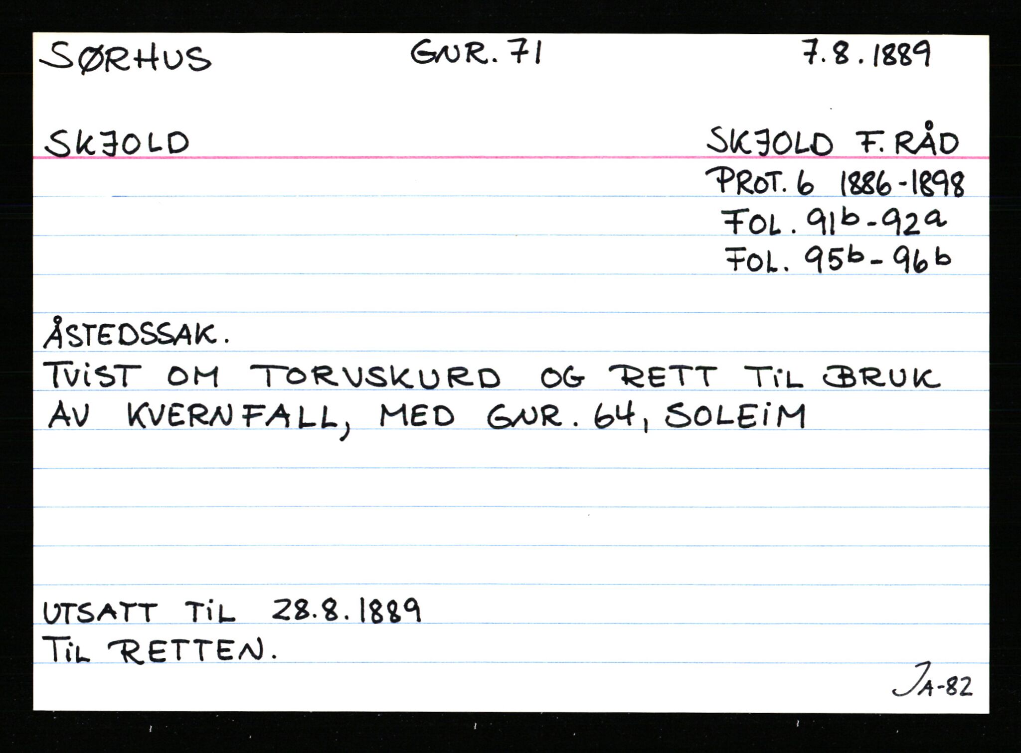 Statsarkivet i Stavanger, AV/SAST-A-101971/03/Y/Ym/L0058: Åstedskort sortert etter gårdsnavn: Sæbø - Sørhus, 1600-1950, p. 756