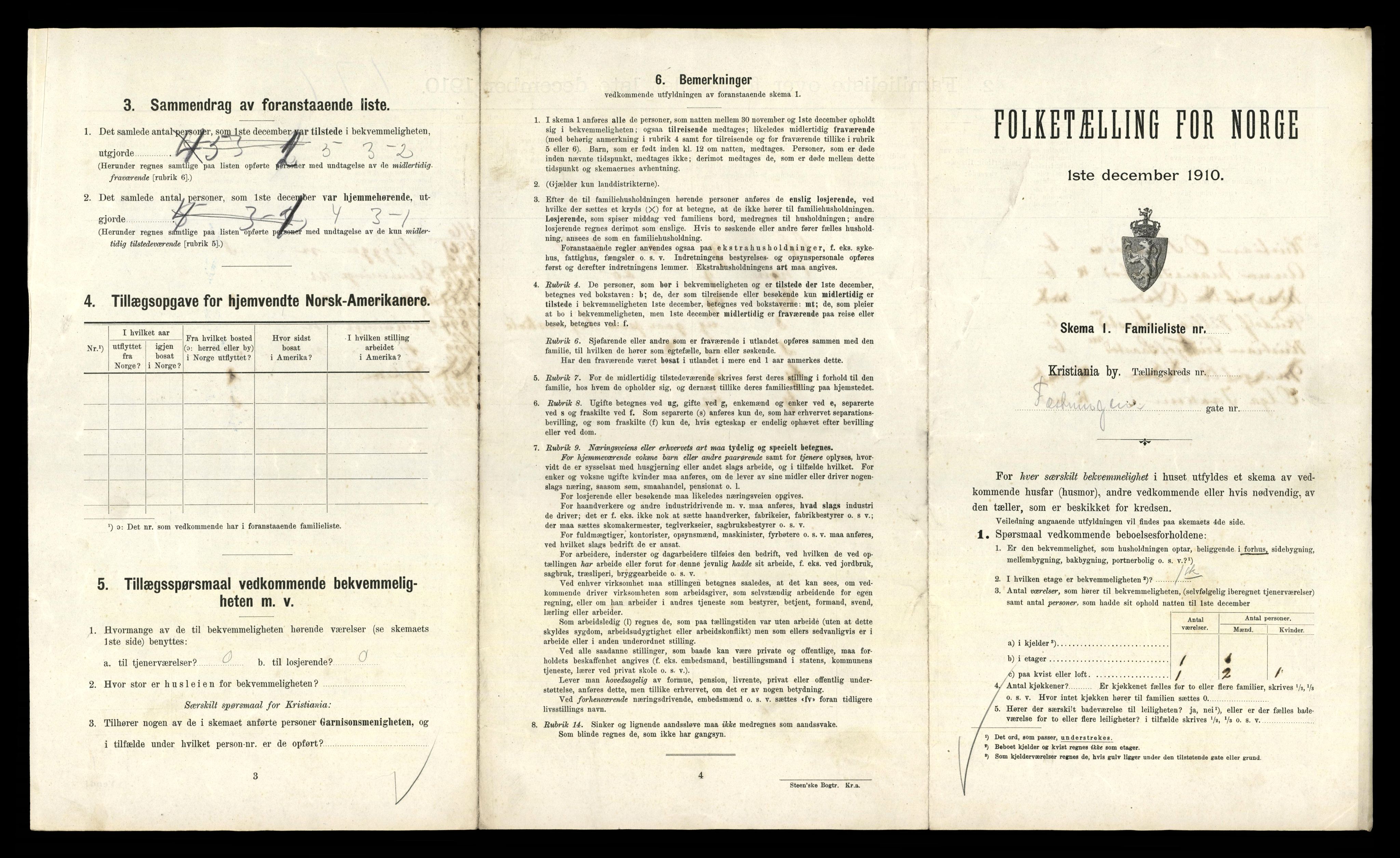 RA, 1910 census for Kristiania, 1910, p. 27855