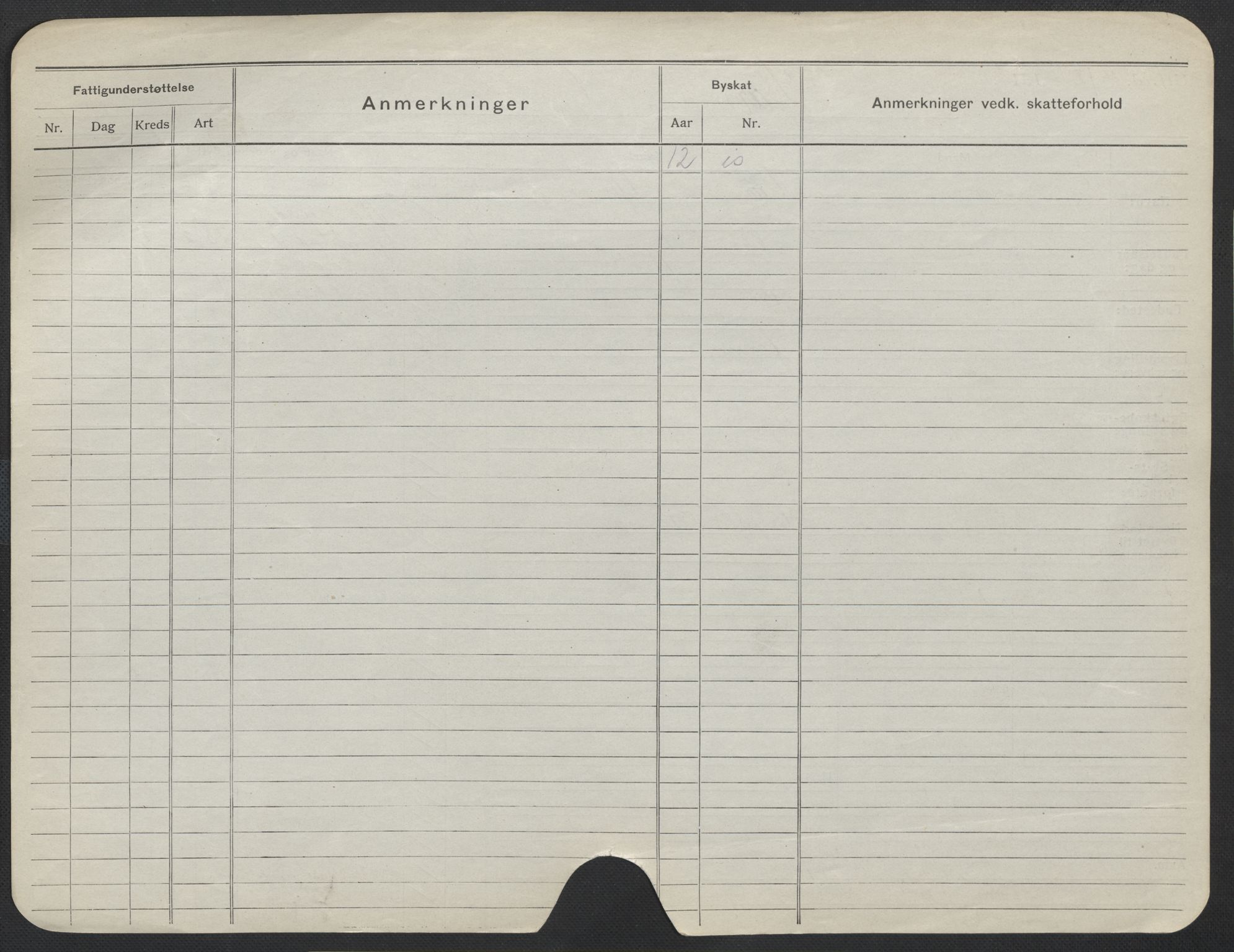 Oslo folkeregister, Registerkort, AV/SAO-A-11715/F/Fa/Fac/L0013: Kvinner, 1906-1914, p. 368b