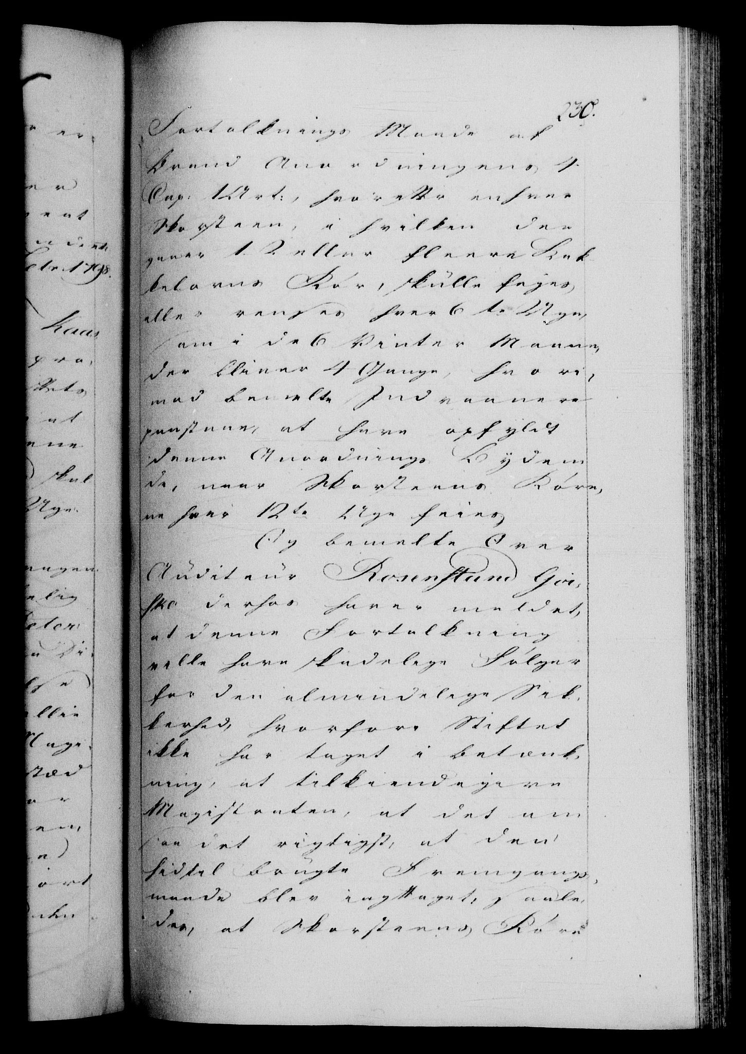 Danske Kanselli 1572-1799, AV/RA-EA-3023/F/Fc/Fca/Fcab/L0046: Norske tegnelser, 1797-1799, p. 230a