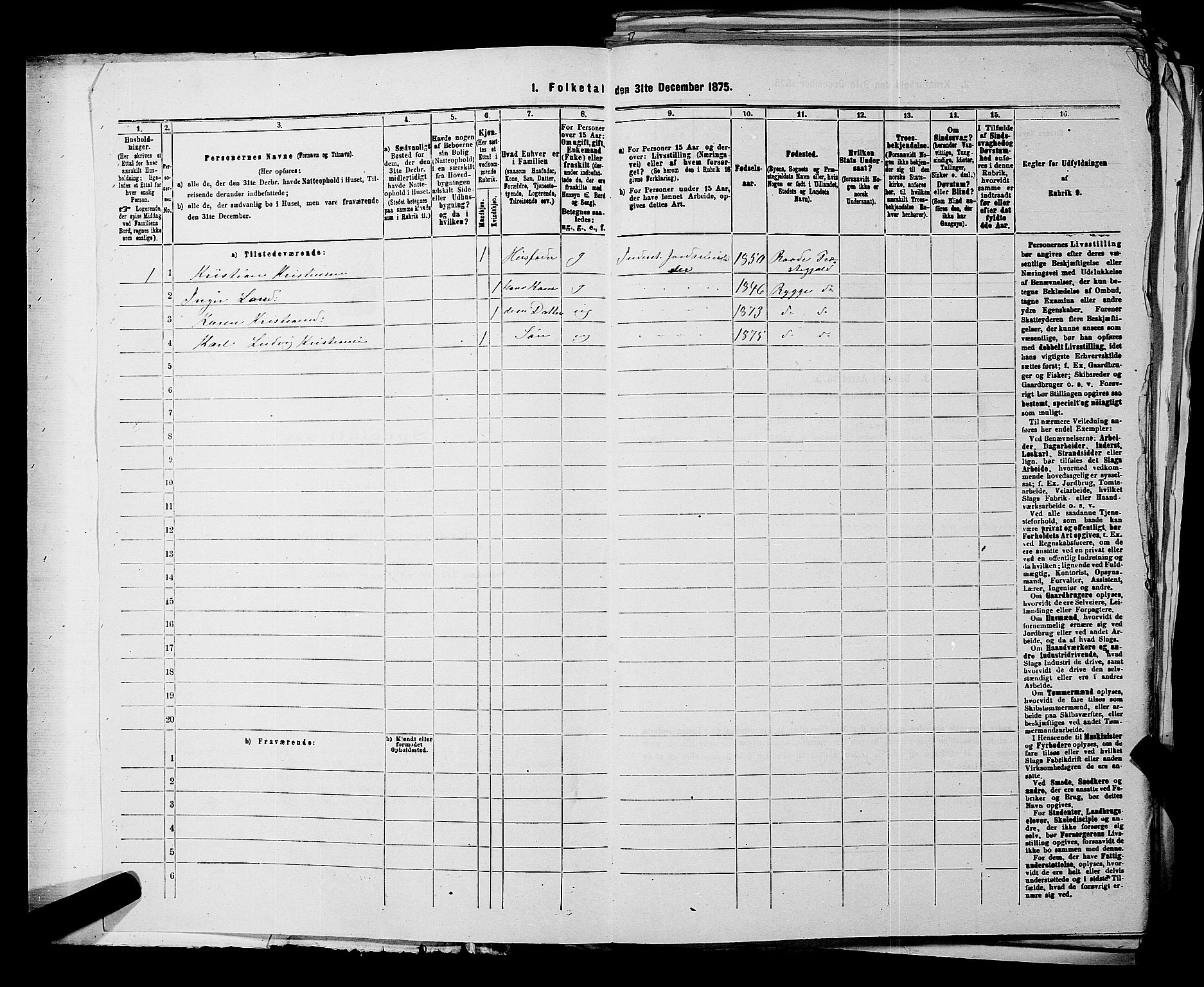 RA, 1875 census for 0136P Rygge, 1875, p. 24