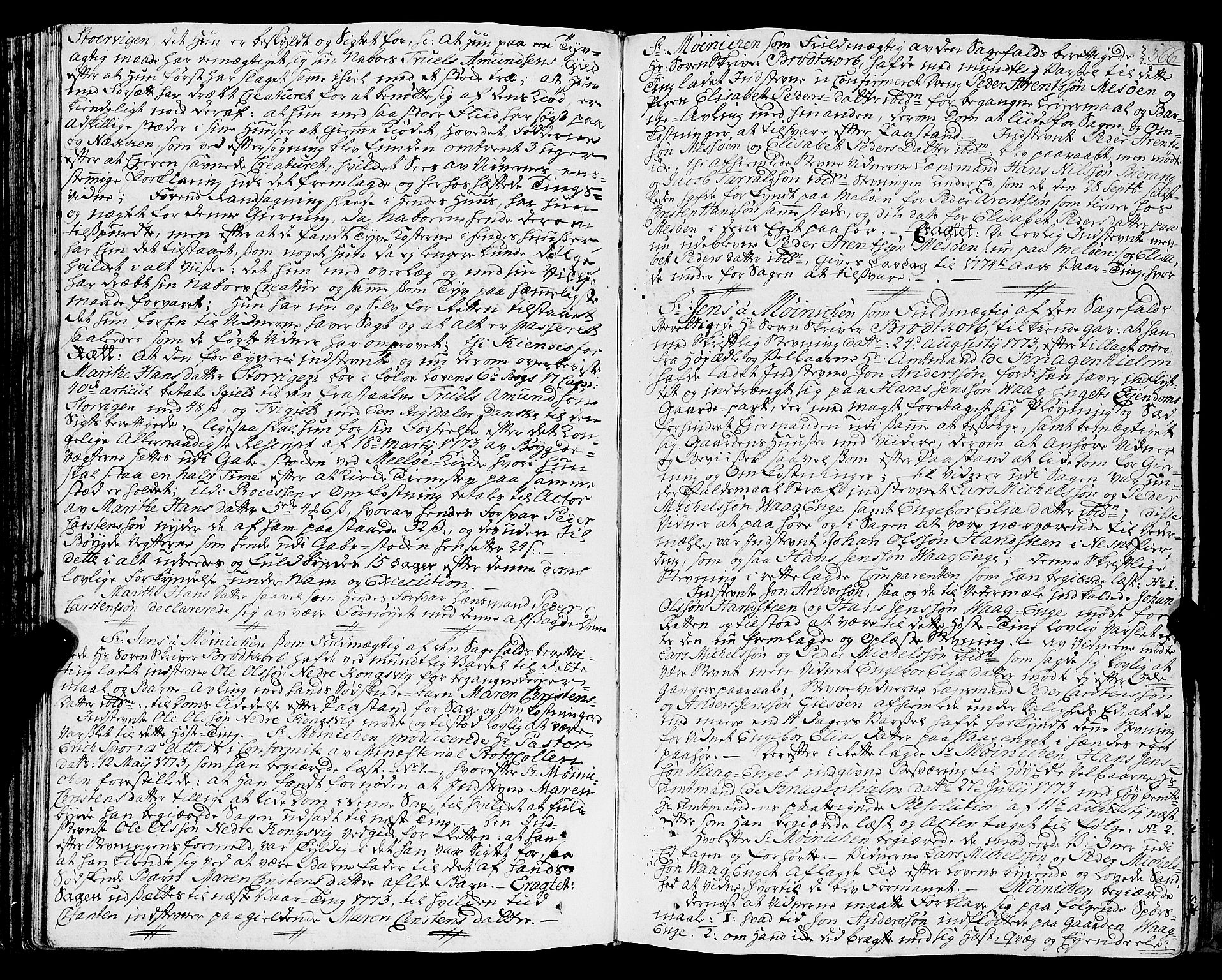 Helgeland sorenskriveri, SAT/A-0004/1/1A/L0024: Tingbok 19B, 1772-1774, p. 365b-366a
