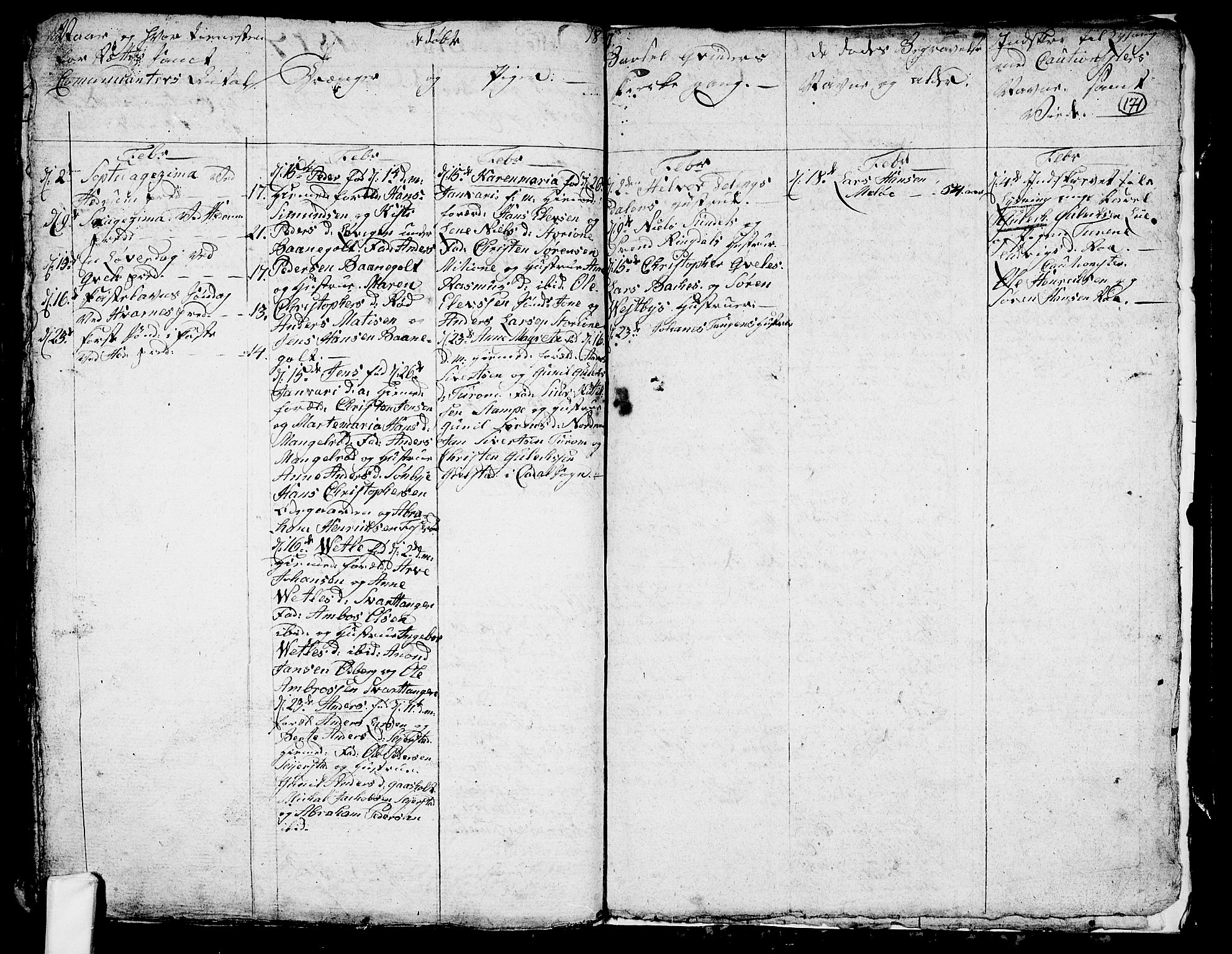 Hedrum kirkebøker, AV/SAKO-A-344/G/Ga/L0002: Parish register (copy) no. I 2, 1803-1817, p. 171