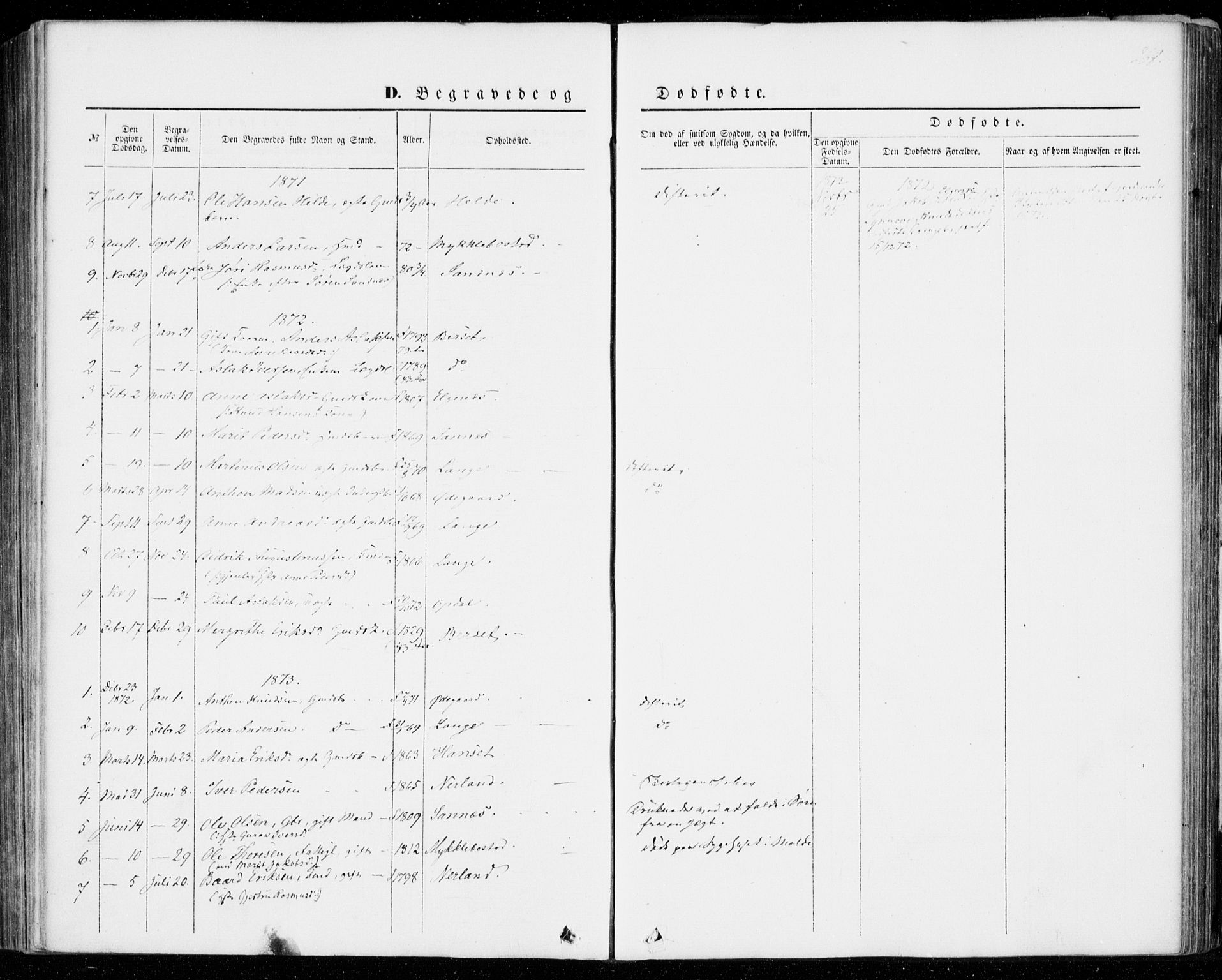 Ministerialprotokoller, klokkerbøker og fødselsregistre - Møre og Romsdal, SAT/A-1454/554/L0643: Parish register (official) no. 554A01, 1846-1879, p. 268