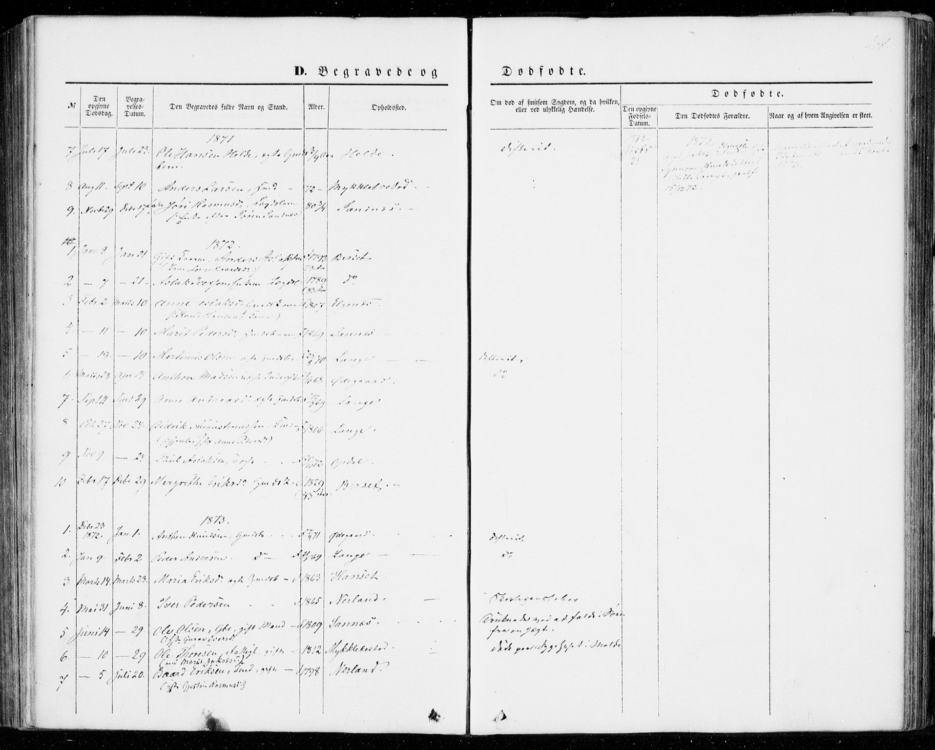 Ministerialprotokoller, klokkerbøker og fødselsregistre - Møre og Romsdal, AV/SAT-A-1454/554/L0643: Parish register (official) no. 554A01, 1846-1879, p. 268