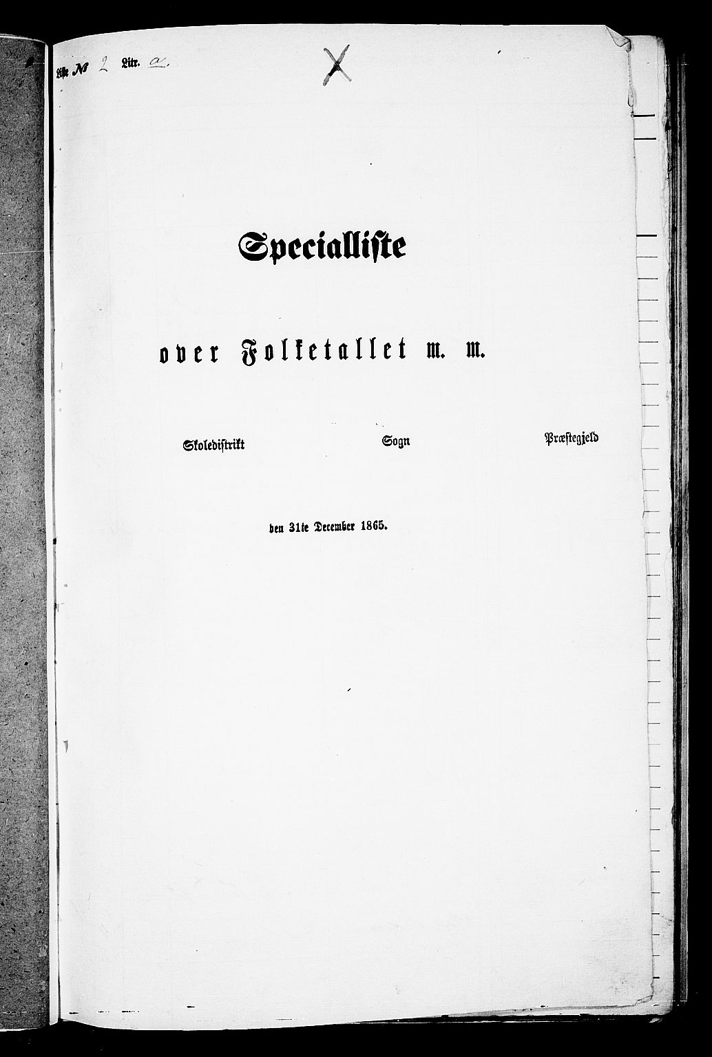 RA, 1865 census for Nedstrand, 1865, p. 24