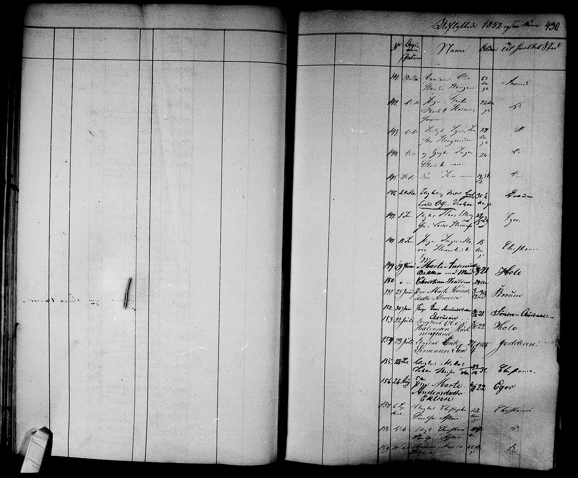 Norderhov kirkebøker, AV/SAKO-A-237/F/Fa/L0011: Parish register (official) no. 11, 1847-1856, p. 430