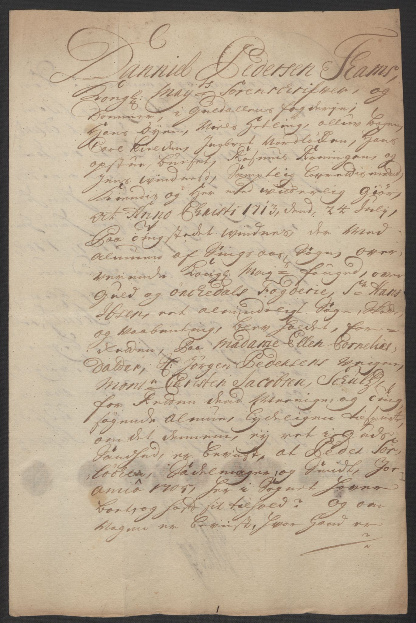 Rentekammeret inntil 1814, Reviderte regnskaper, Fogderegnskap, RA/EA-4092/R60/L3958: Fogderegnskap Orkdal og Gauldal, 1708, p. 513