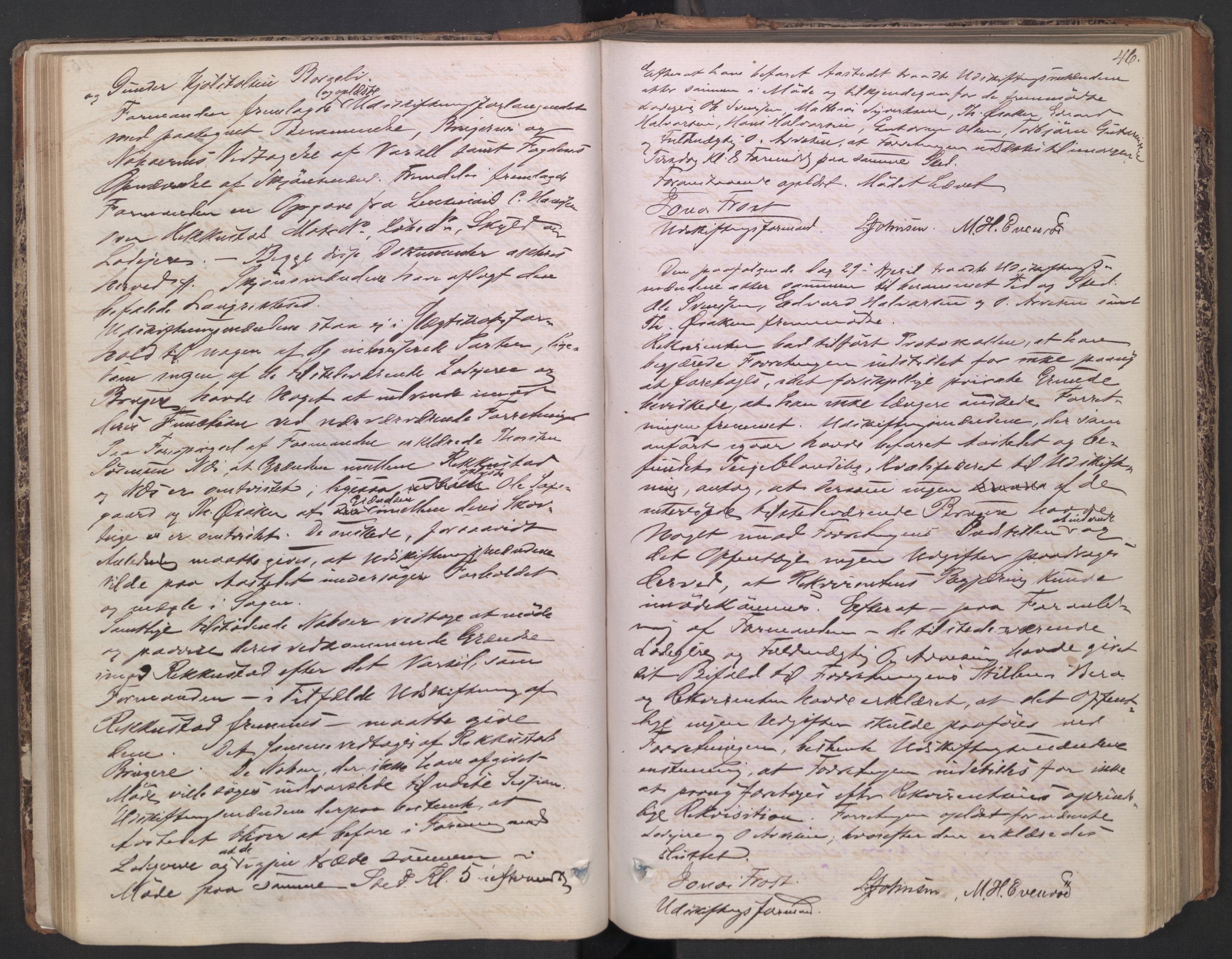 Østfold jordskifterett, AV/SAO-A-10240/F/Fa/L0001: Utskiftningsprotokoll, 1865-1901, p. 45b-46a