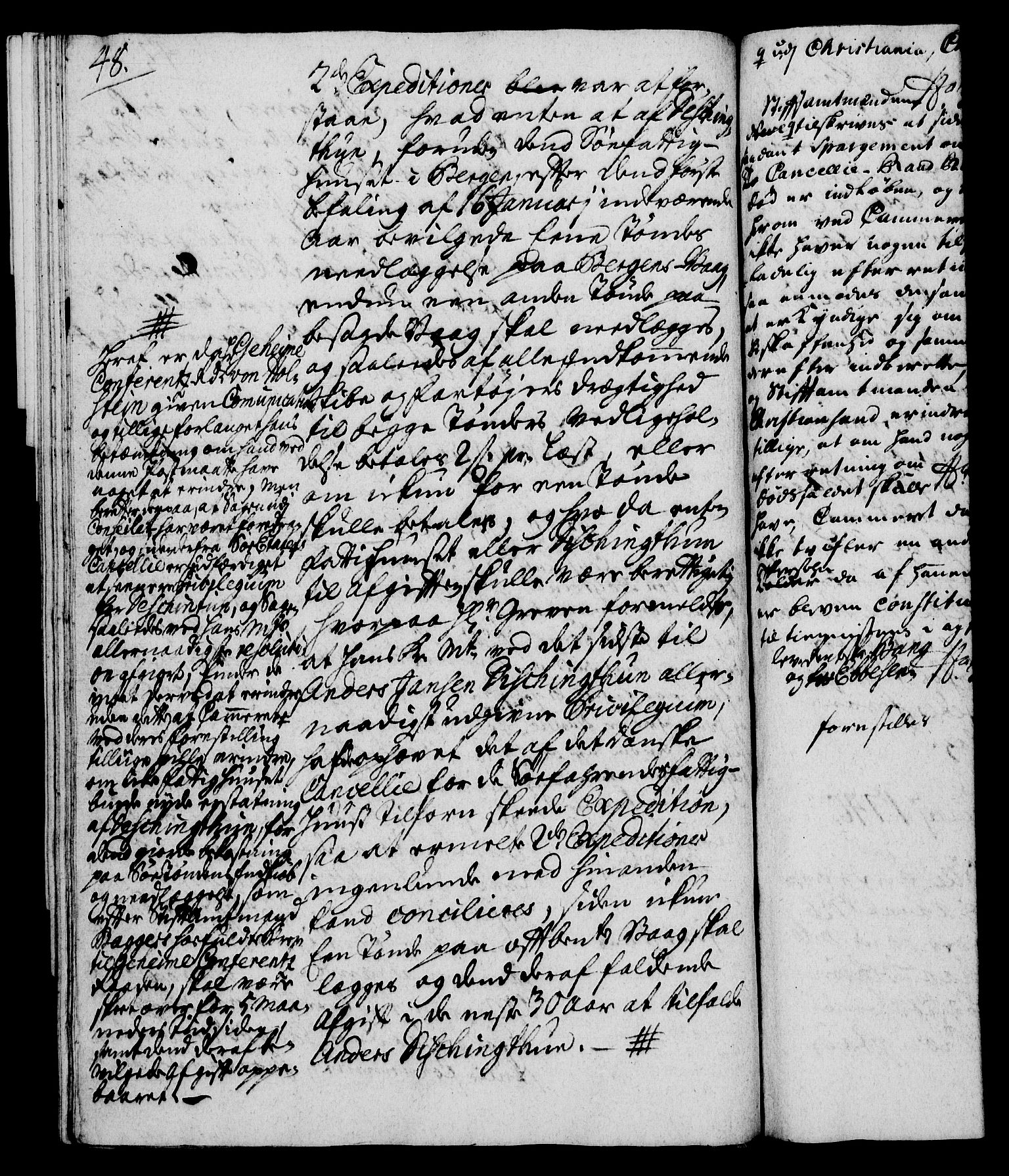 Rentekammeret, Kammerkanselliet, RA/EA-3111/G/Gh/Gha/L0022: Norsk ekstraktmemorialprotokoll (merket RK 53.67), 1739-1741, p. 48