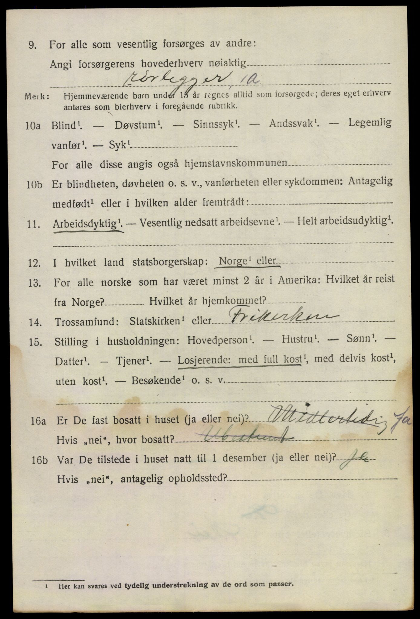 SAO, 1920 census for Lørenskog, 1920, p. 5513