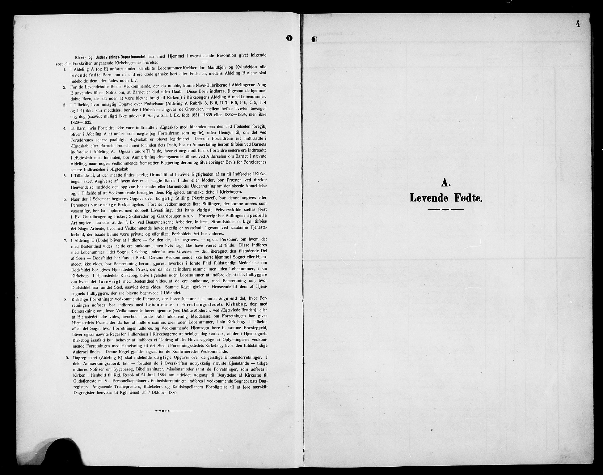 Hyllestad sokneprestembete, SAB/A-80401: Parish register (copy) no. A 3, 1906-1925, p. 4