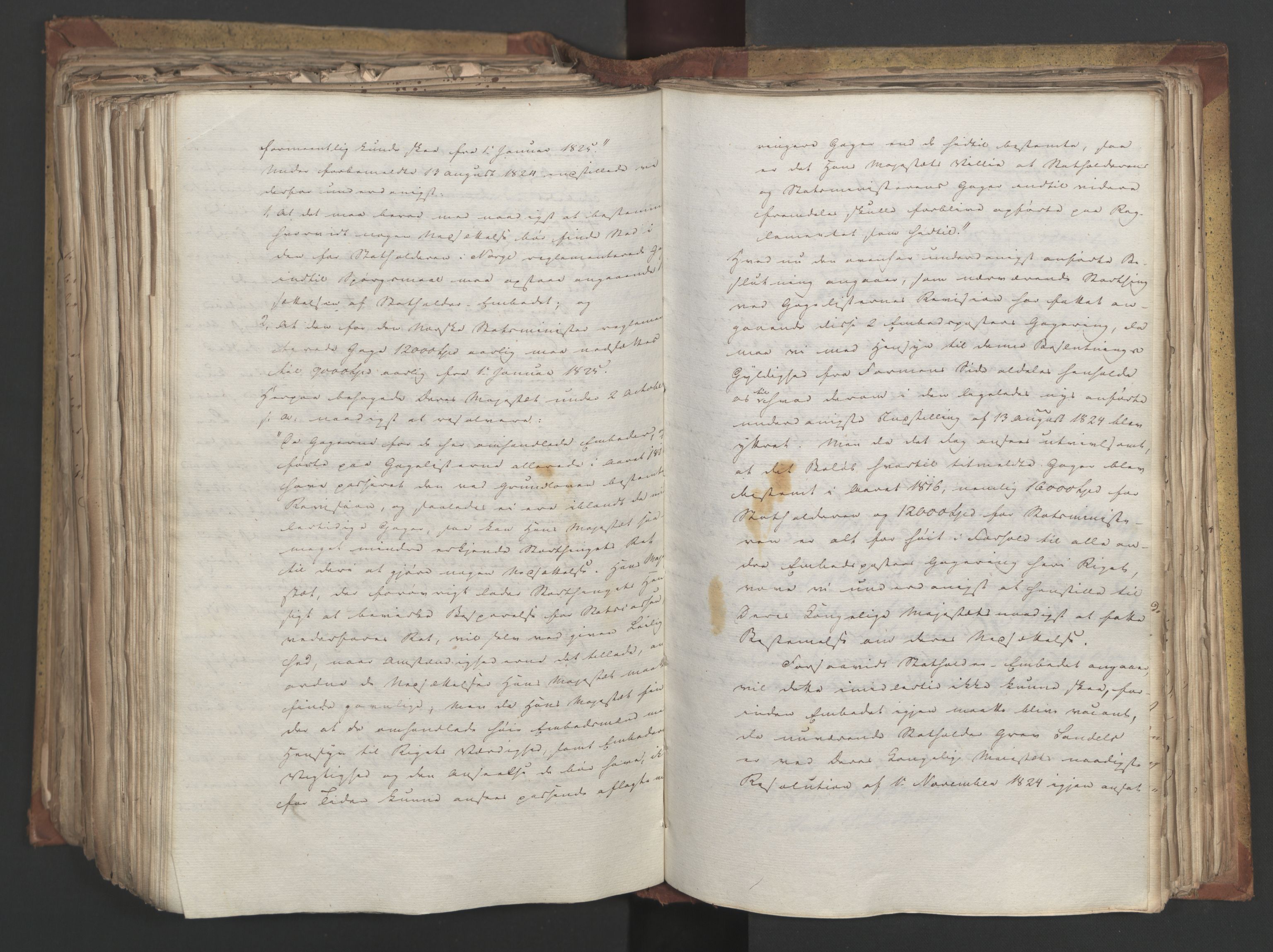 Statsrådsavdelingen i Stockholm, AV/RA-S-1003/D/Da/L0051: Regjeringsinnstillinger nr. 4310-4565, 1827, p. 485