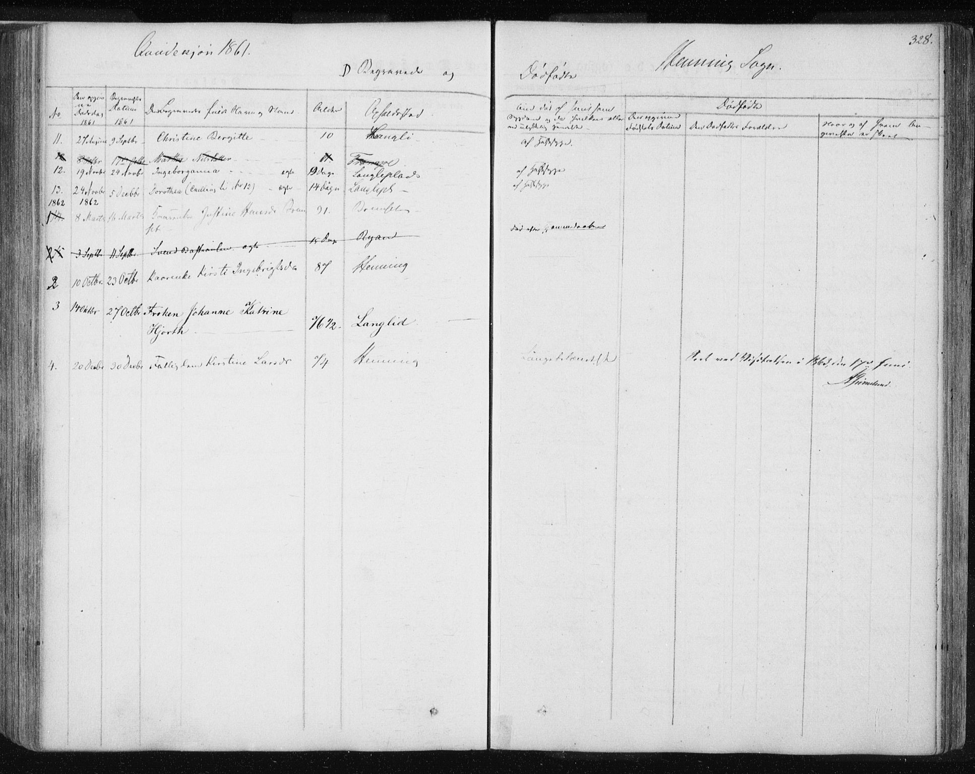 Ministerialprotokoller, klokkerbøker og fødselsregistre - Nord-Trøndelag, AV/SAT-A-1458/735/L0342: Parish register (official) no. 735A07 /3, 1849-1862, p. 328