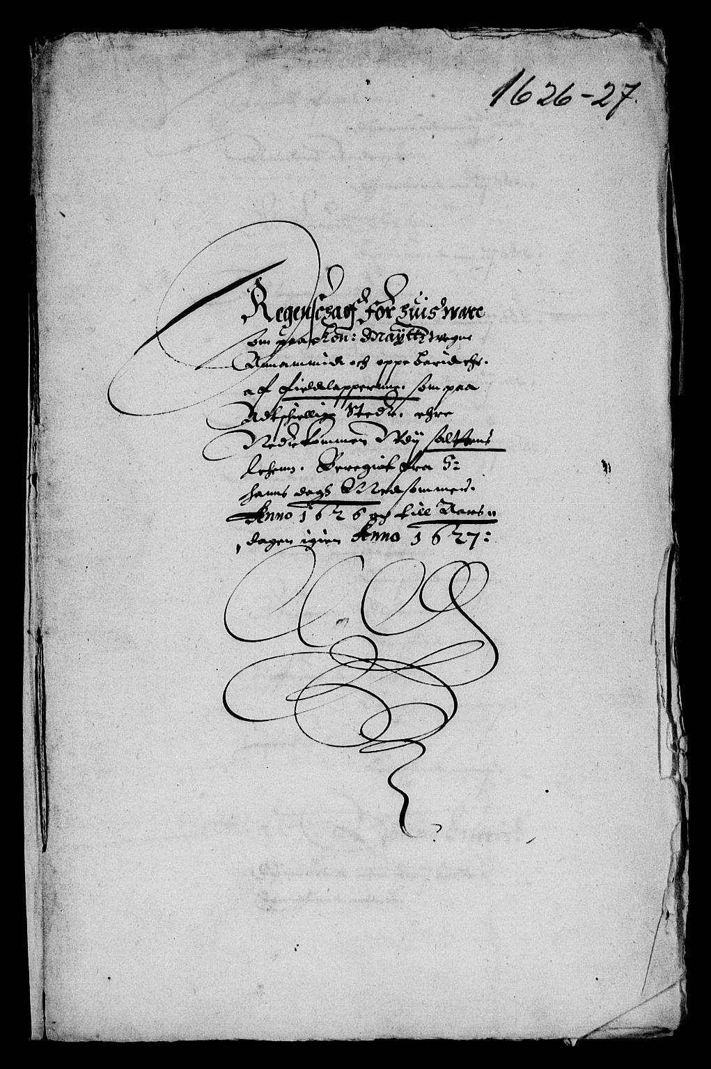 Rentekammeret inntil 1814, Reviderte regnskaper, Lensregnskaper, AV/RA-EA-5023/R/Rb/Rbz/L0018: Nordlandenes len, 1626-1628