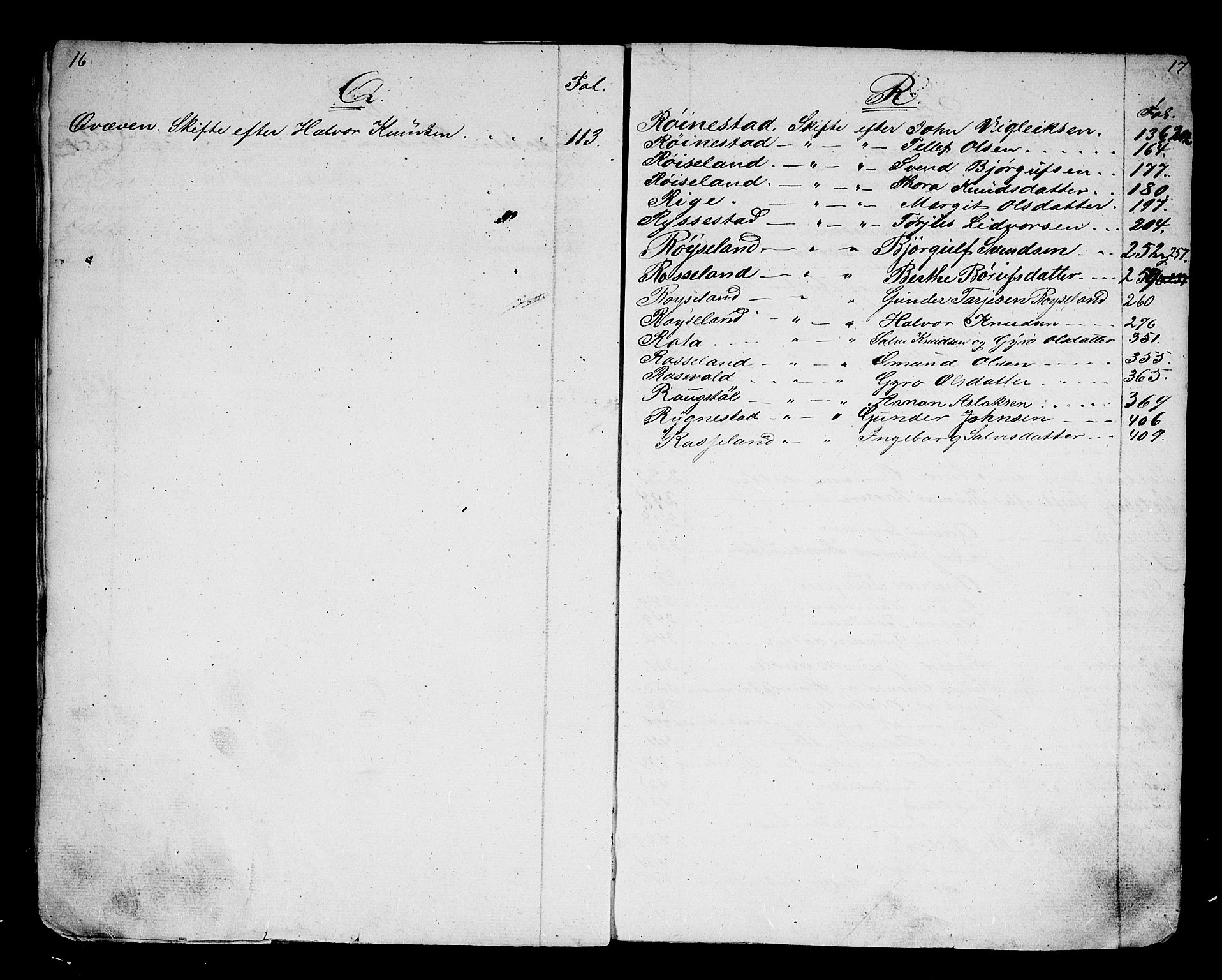 Setesdal sorenskriveri, AV/SAK-1221-0011/H/Hc/L0047: Skifteutlodningsprotokoll nr 1, med register, 1856-1880