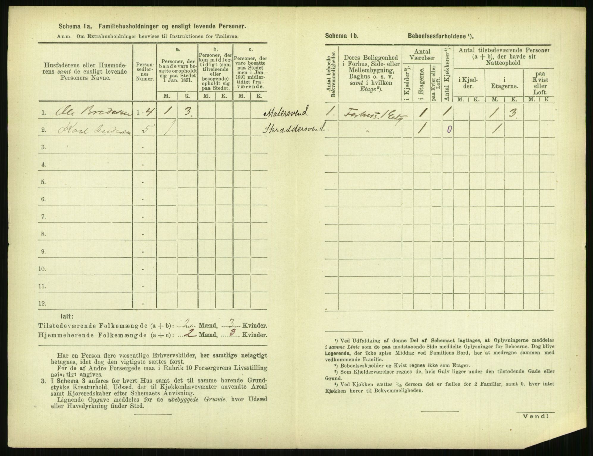 RA, 1891 census for 0806 Skien, 1891, p. 667