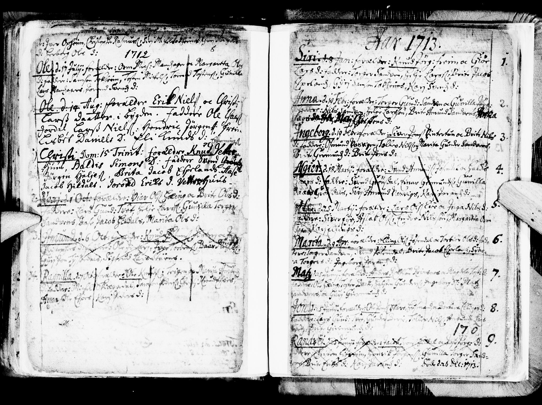 Ullensvang sokneprestembete, SAB/A-78701/H/Haa: Parish register (official) no. A 1 /3, 1676-1719, p. 170