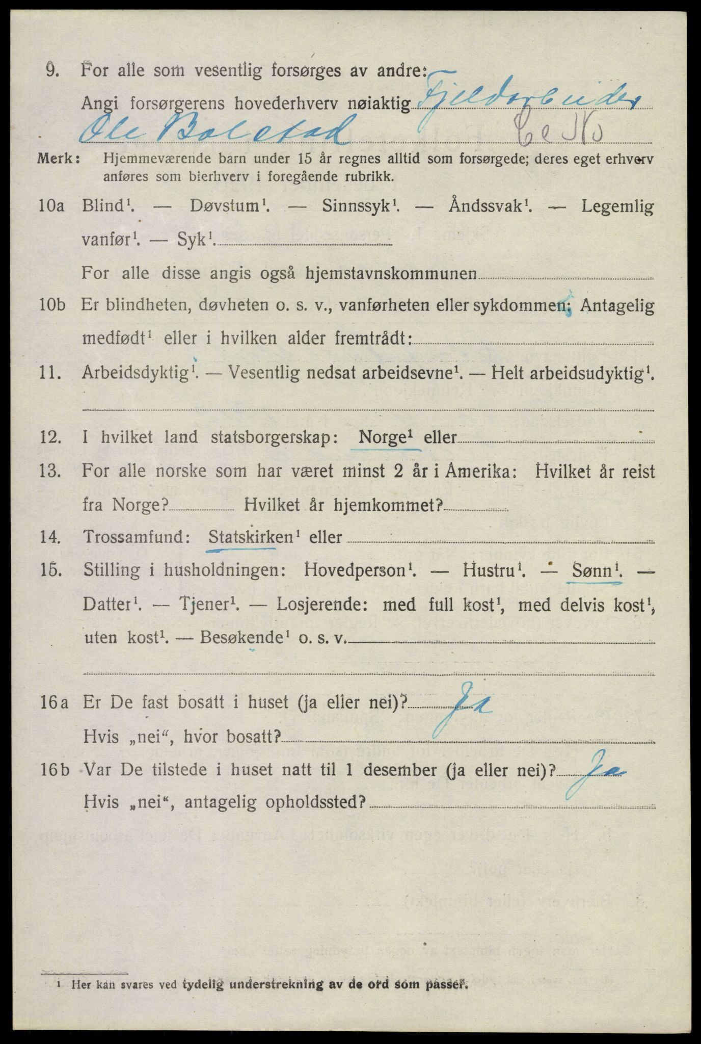 SAKO, 1920 census for Lier, 1920, p. 26111