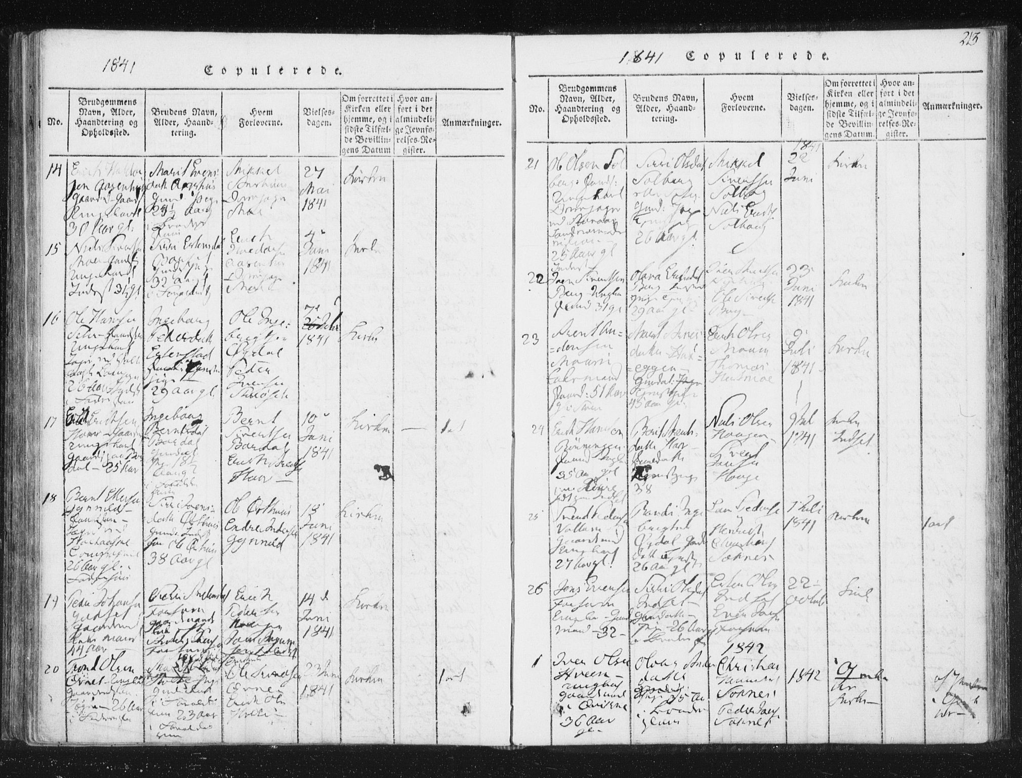 Ministerialprotokoller, klokkerbøker og fødselsregistre - Sør-Trøndelag, SAT/A-1456/689/L1037: Parish register (official) no. 689A02, 1816-1842, p. 213