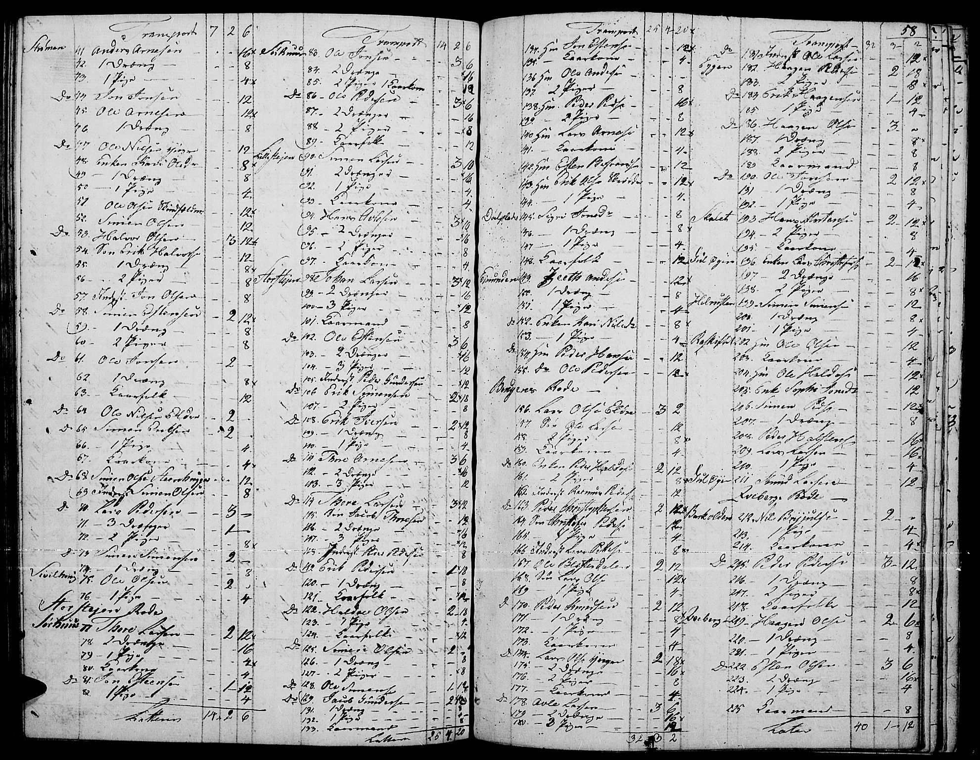 Tynset prestekontor, AV/SAH-PREST-058/H/Ha/Haa/L0015: Parish register (official) no. 15, 1801-1814, p. 58