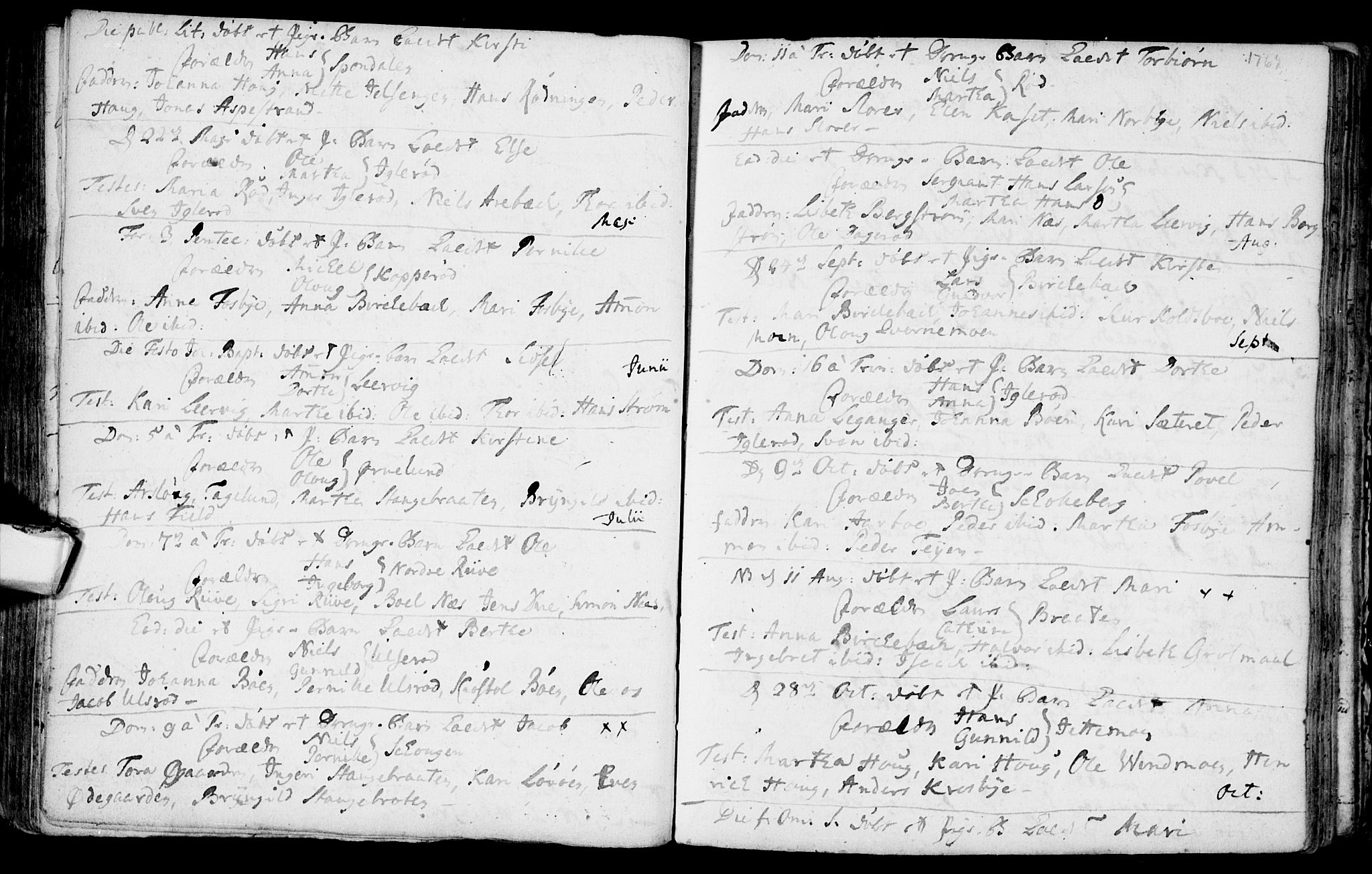 Aremark prestekontor Kirkebøker, AV/SAO-A-10899/F/Fa/L0002: Parish register (official) no. I 2, 1745-1795