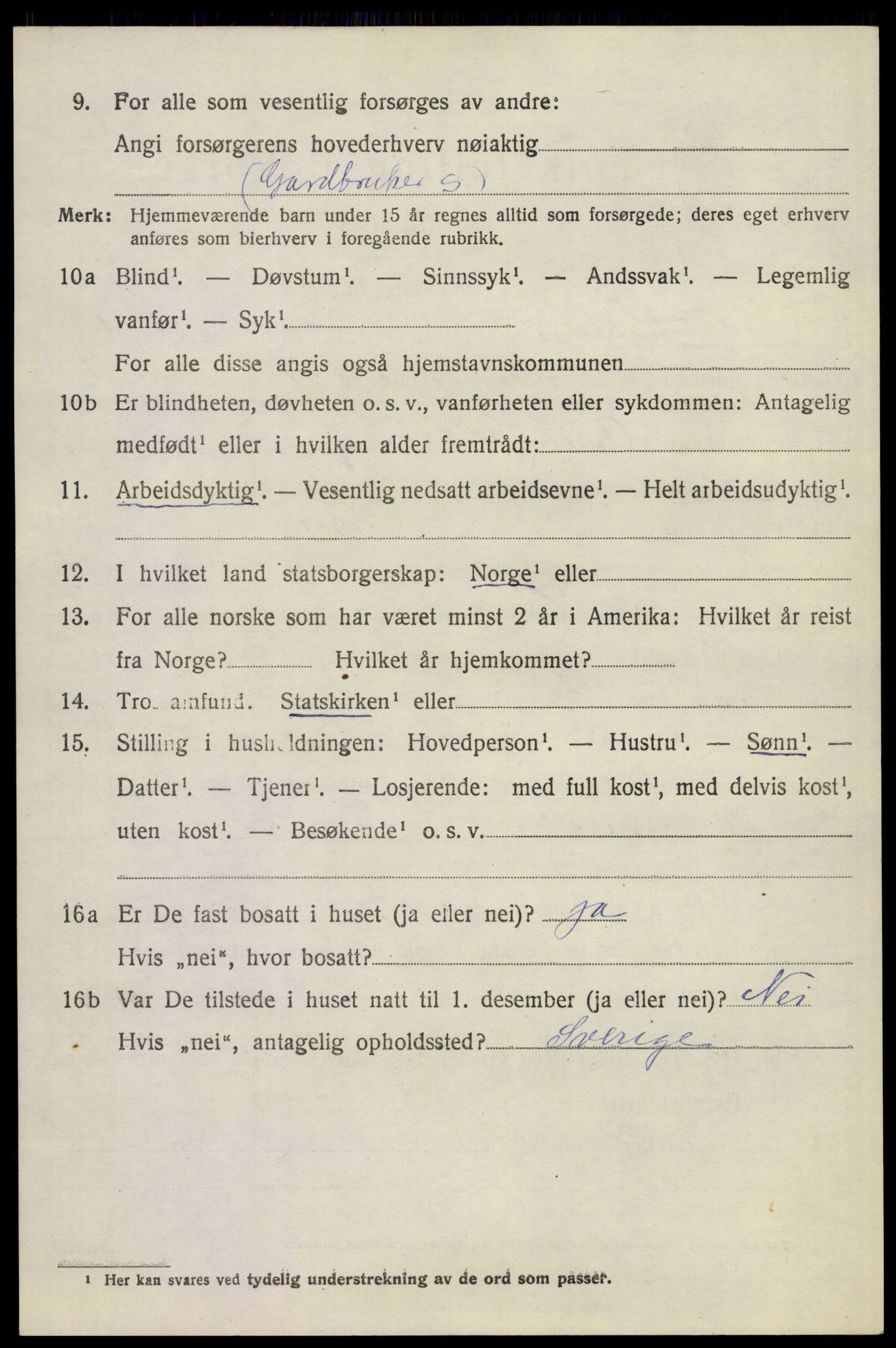 SAKO, 1920 census for Røyken, 1920, p. 9725