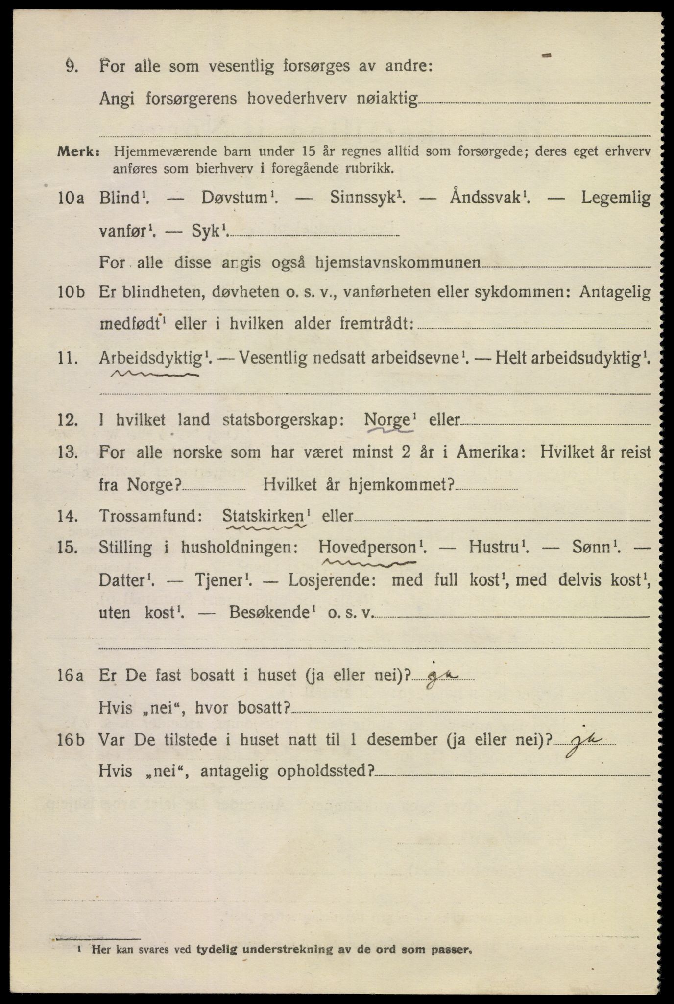 SAKO, 1920 census for Svelvik, 1920, p. 2500