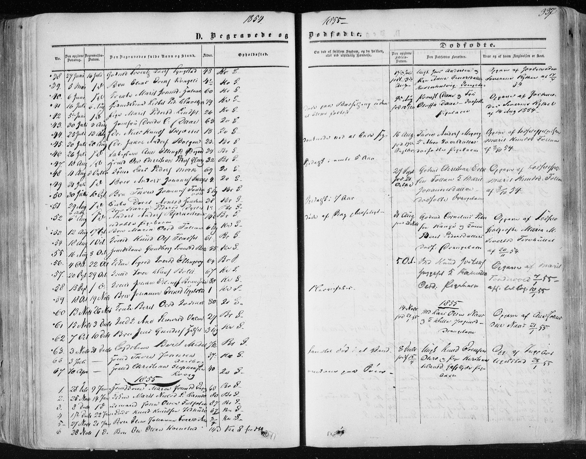 Ministerialprotokoller, klokkerbøker og fødselsregistre - Møre og Romsdal, SAT/A-1454/568/L0804: Parish register (official) no. 568A11, 1854-1868, p. 337