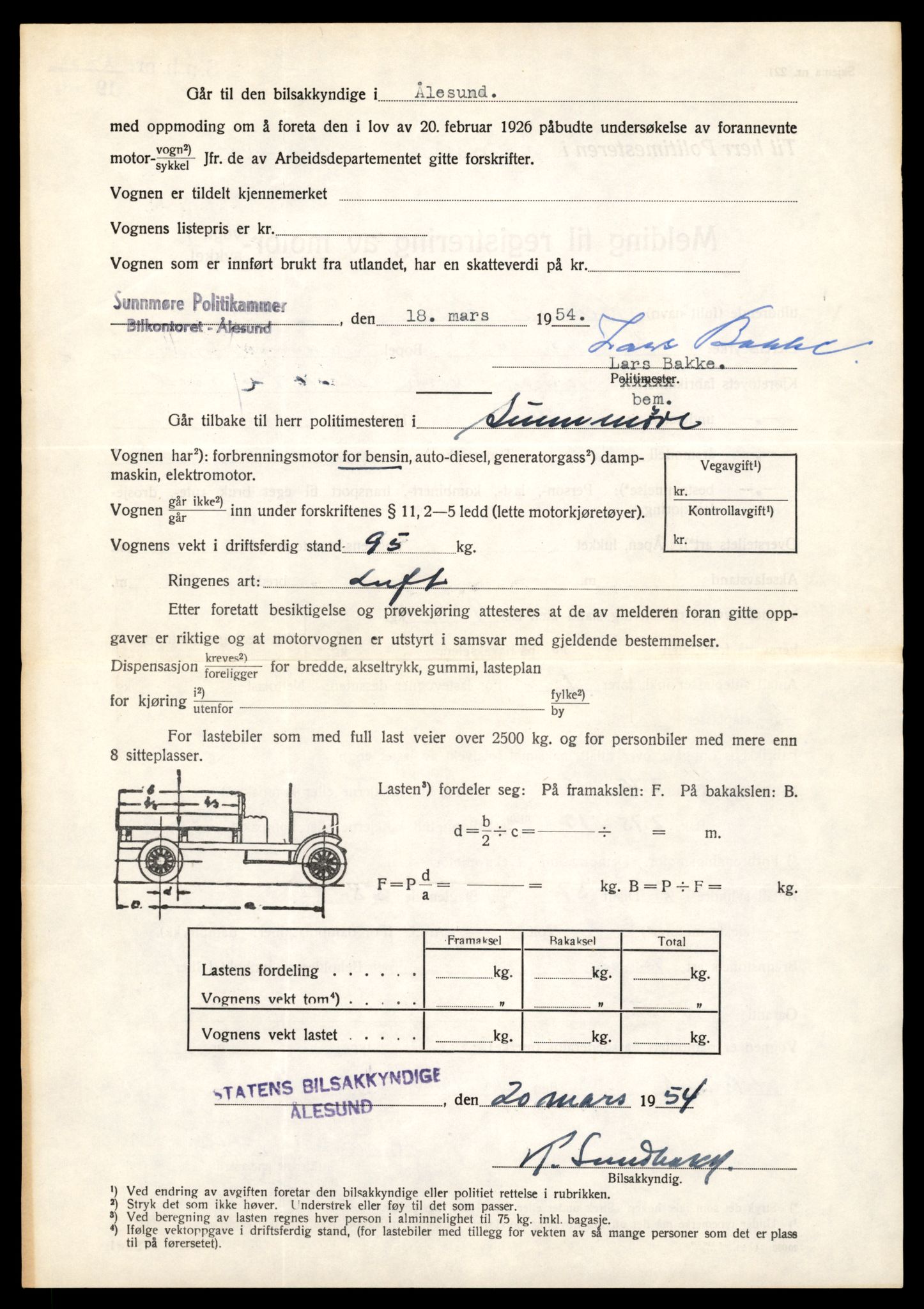 Møre og Romsdal vegkontor - Ålesund trafikkstasjon, AV/SAT-A-4099/F/Fe/L0037: Registreringskort for kjøretøy T 13031 - T 13179, 1927-1998, p. 958