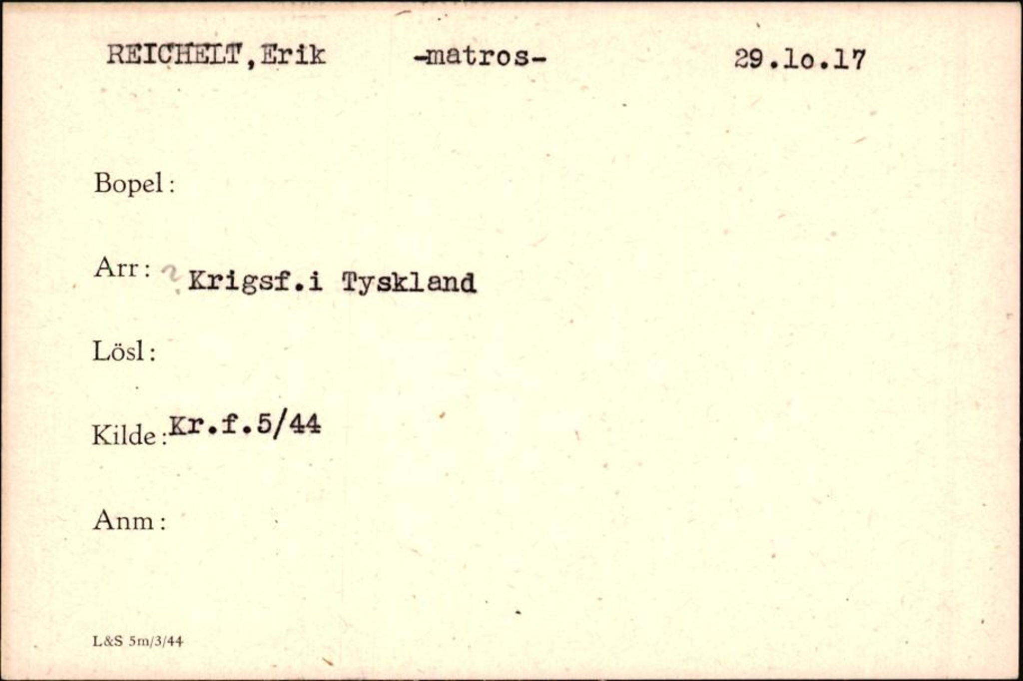 Forsvaret, Forsvarets krigshistoriske avdeling, AV/RA-RAFA-2017/Y/Yf/L0200: II-C-11-2102  -  Norske krigsfanger i Tyskland, 1940-1945, p. 849