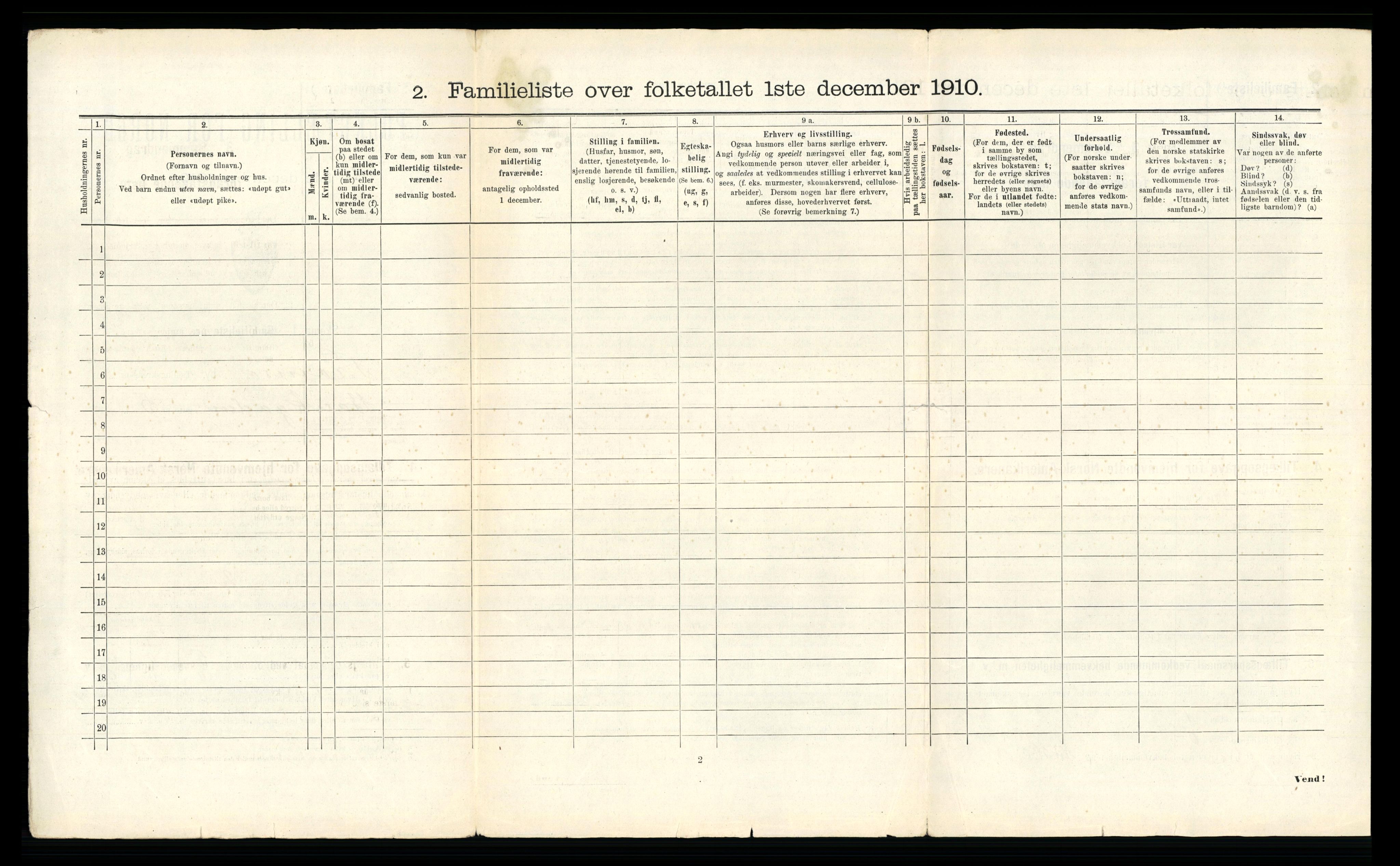 RA, 1910 census for Tromsø, 1910, p. 2489