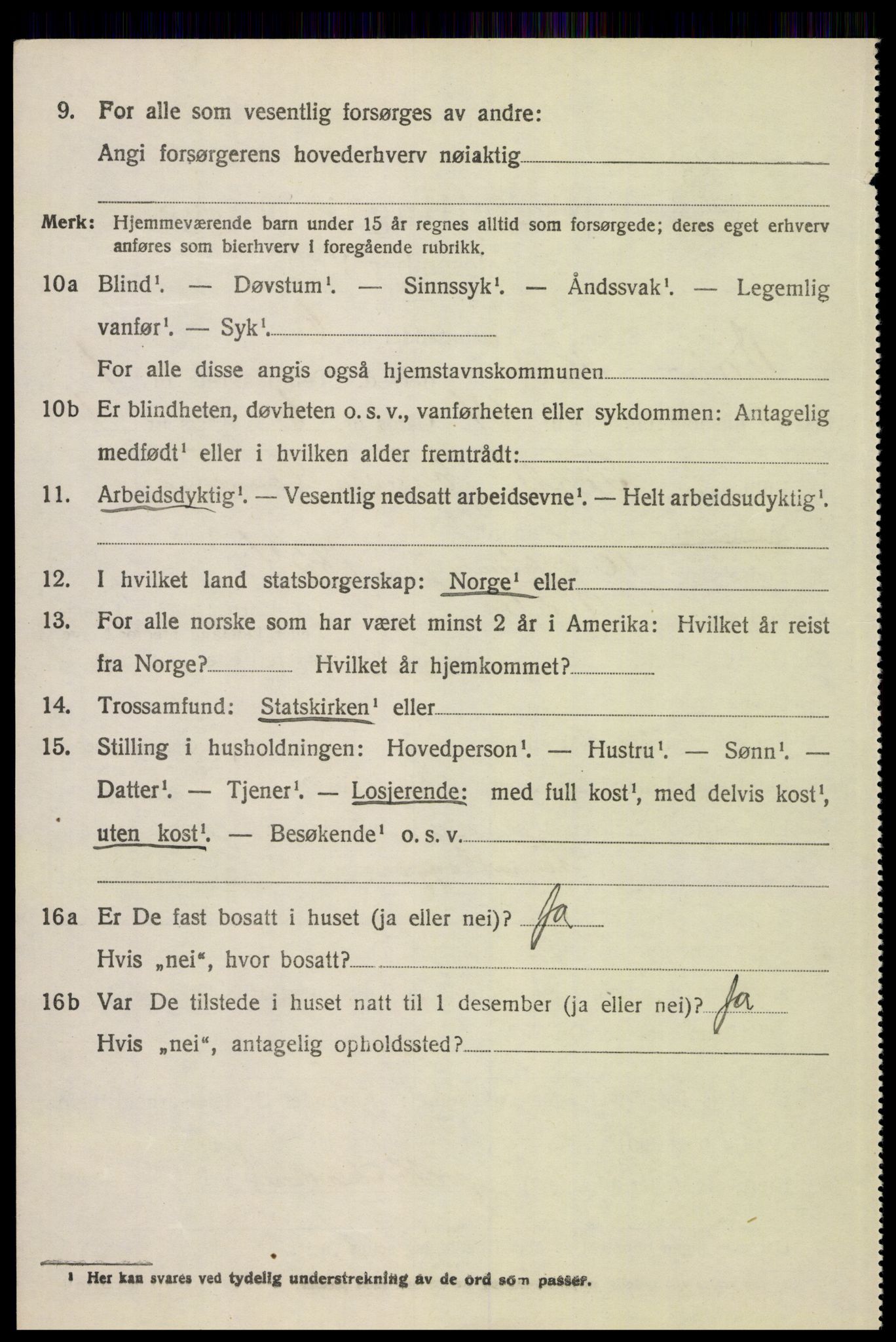 SAH, 1920 census for Våler (Hedmark), 1920, p. 2444