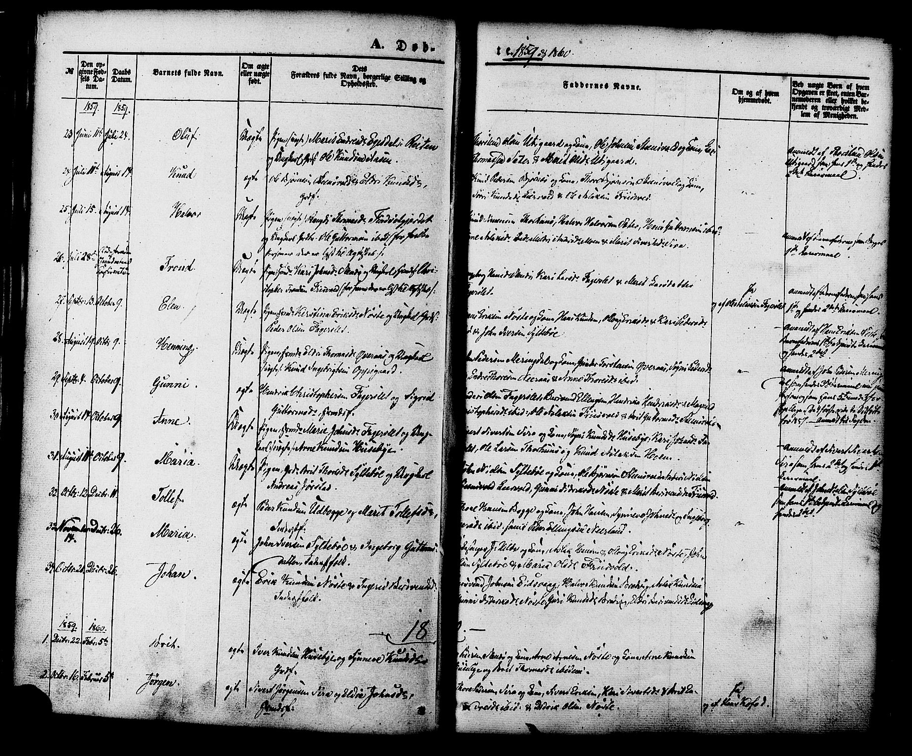 Ministerialprotokoller, klokkerbøker og fødselsregistre - Møre og Romsdal, AV/SAT-A-1454/552/L0637: Parish register (official) no. 552A01, 1845-1879, p. 35