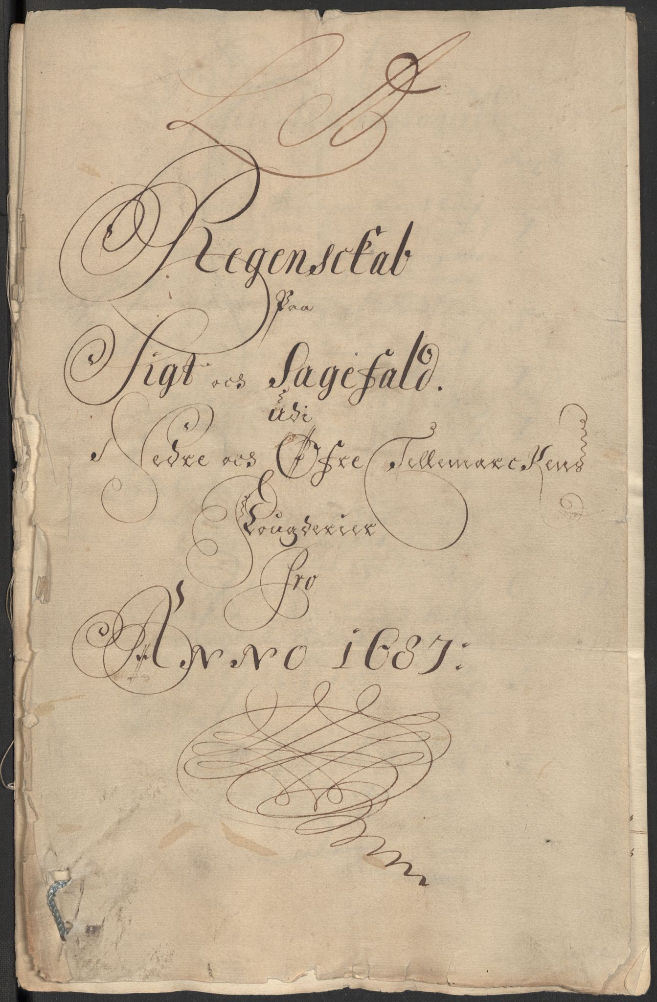 Rentekammeret inntil 1814, Reviderte regnskaper, Fogderegnskap, AV/RA-EA-4092/R35/L2086: Fogderegnskap Øvre og Nedre Telemark, 1687-1689, p. 29