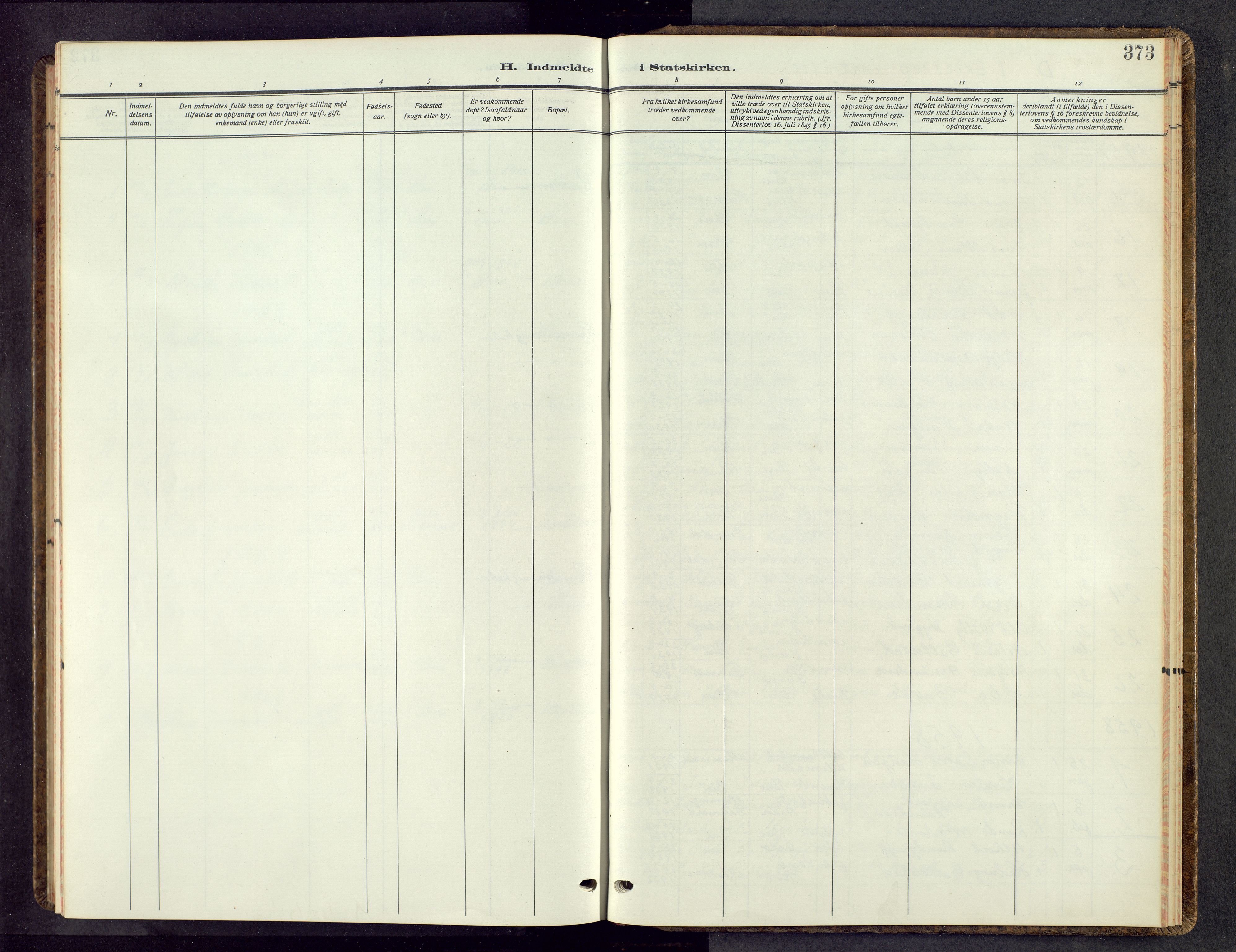 Biri prestekontor, AV/SAH-PREST-096/H/Ha/Hab/L0008: Parish register (copy) no. 8, 1939-1962, p. 373