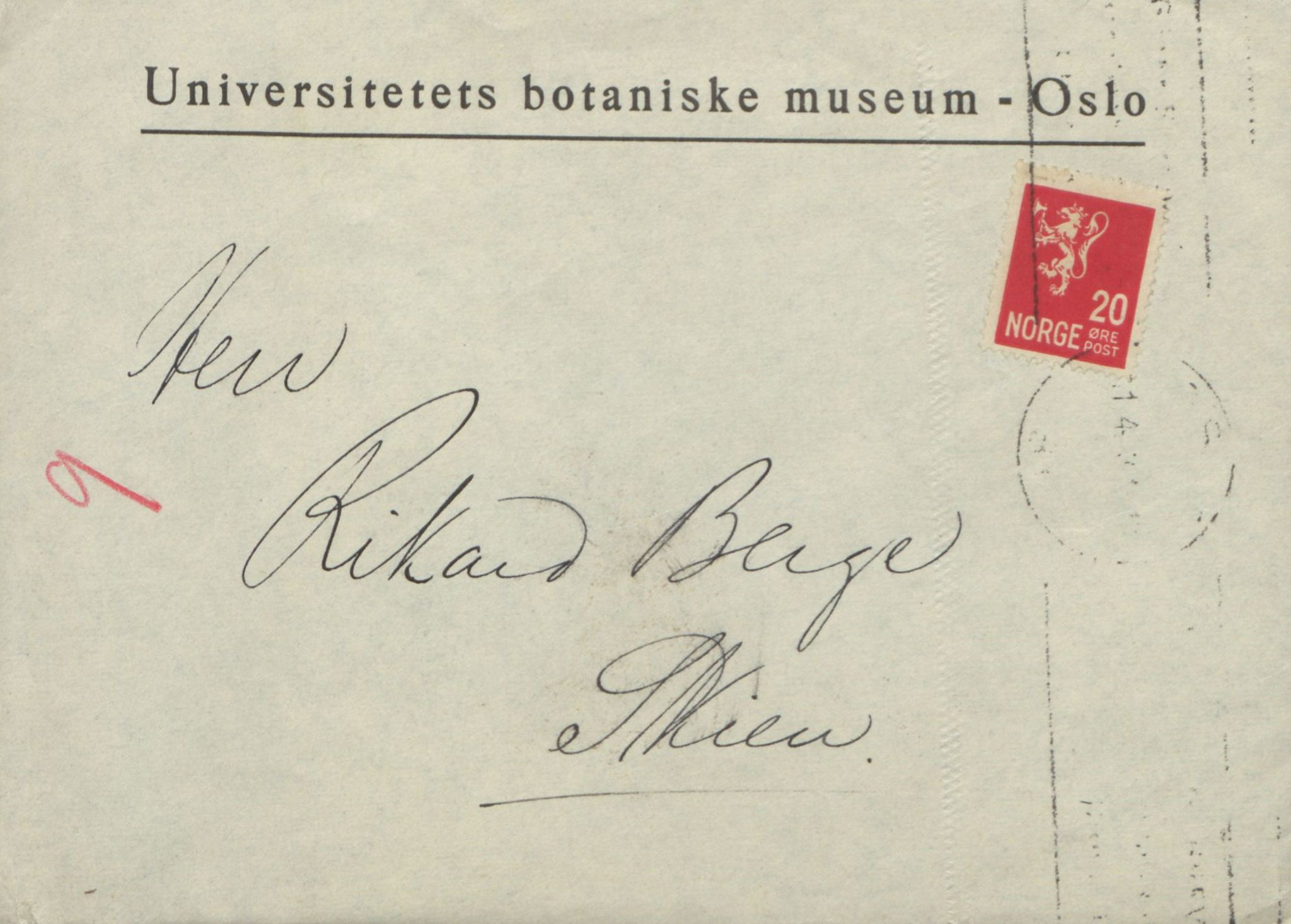 Rikard Berge, TEMU/TGM-A-1003/F/L0017/0044: 551-599 / 594 Brev, avisutklypp og lause blad, 1935-1943