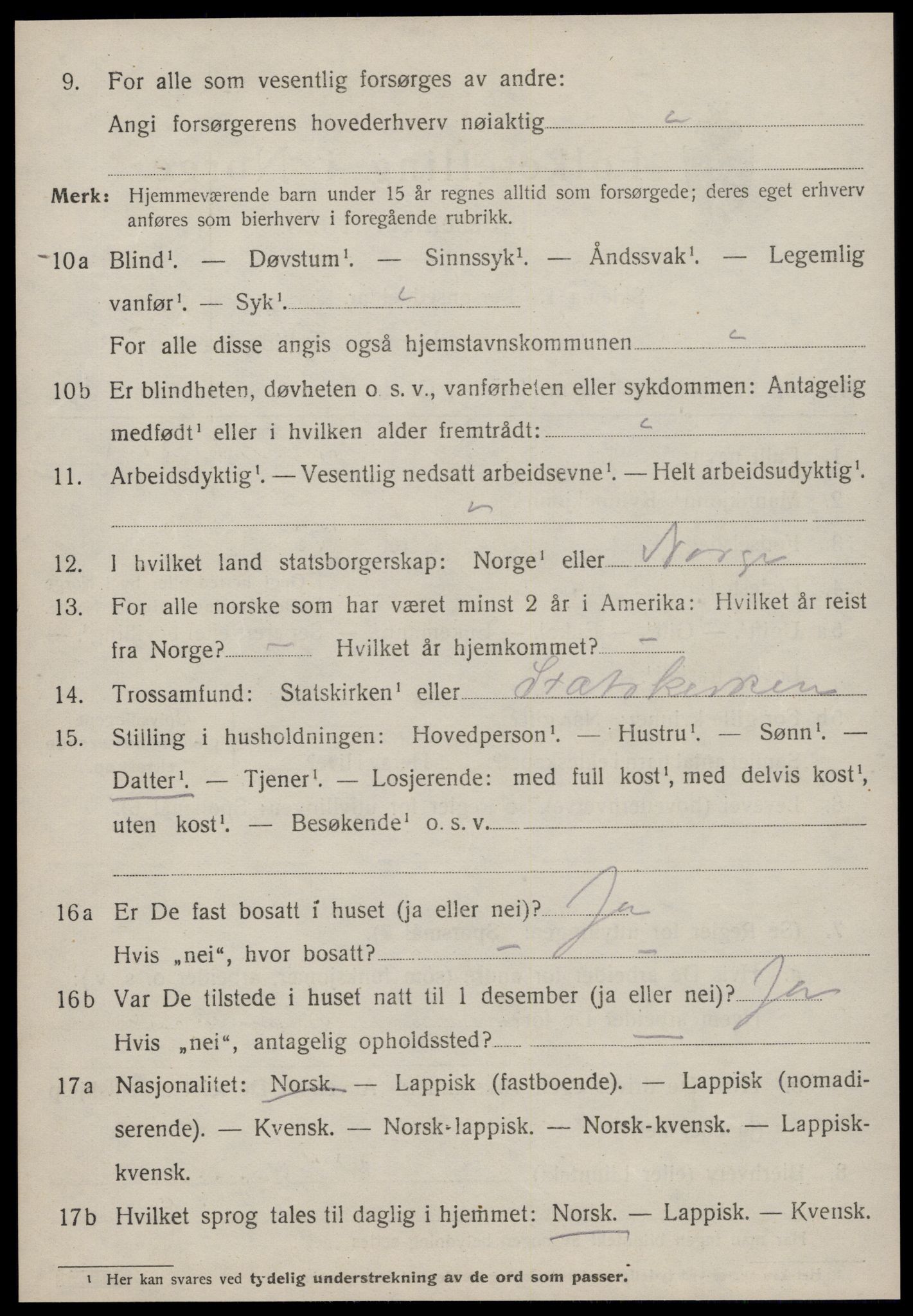 SAT, 1920 census for Ålen, 1920, p. 4059