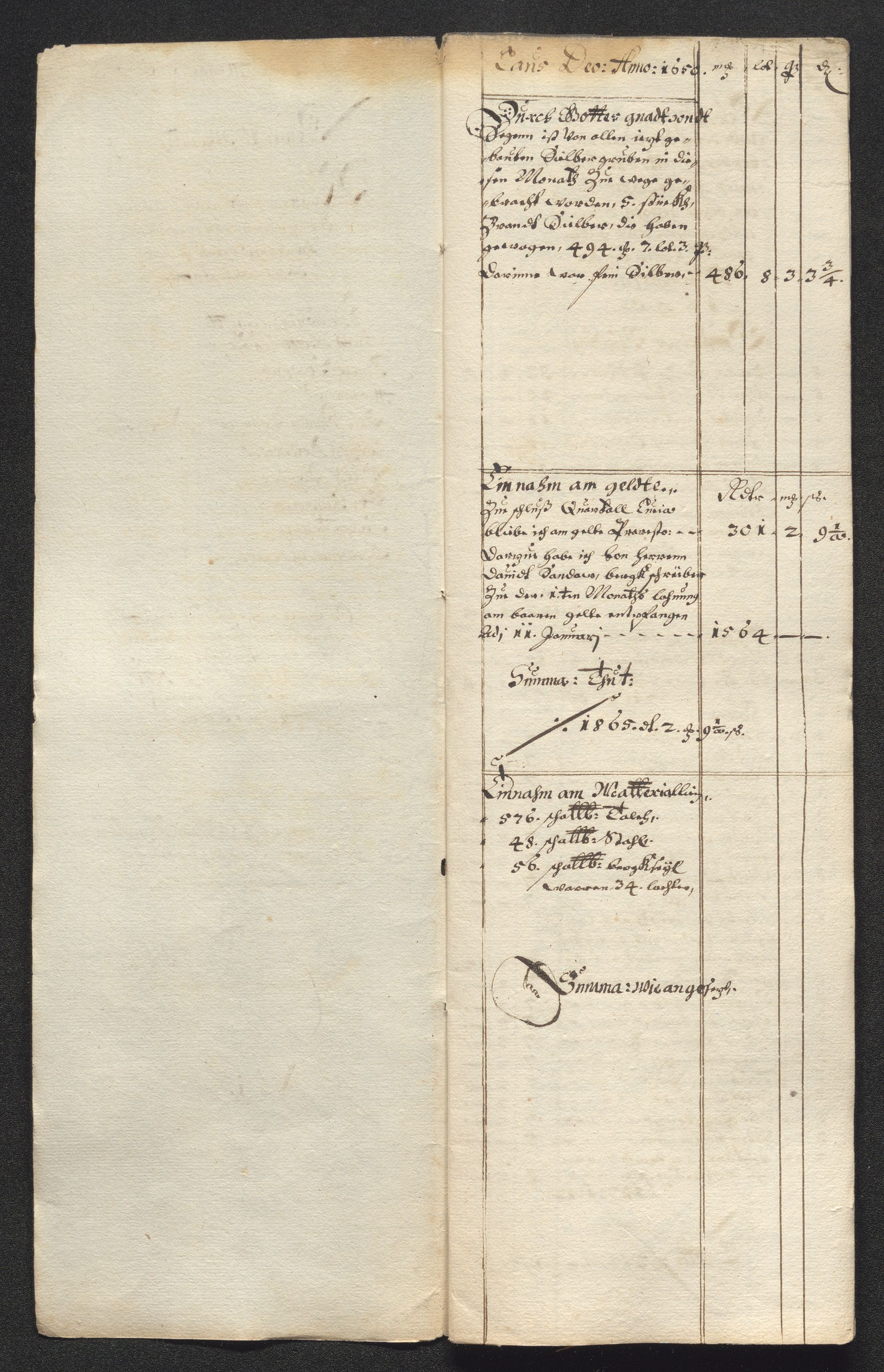 Kongsberg Sølvverk 1623-1816, AV/SAKO-EA-3135/001/D/Dc/Dcd/L0024: Utgiftsregnskap for gruver m.m. , 1650, p. 17