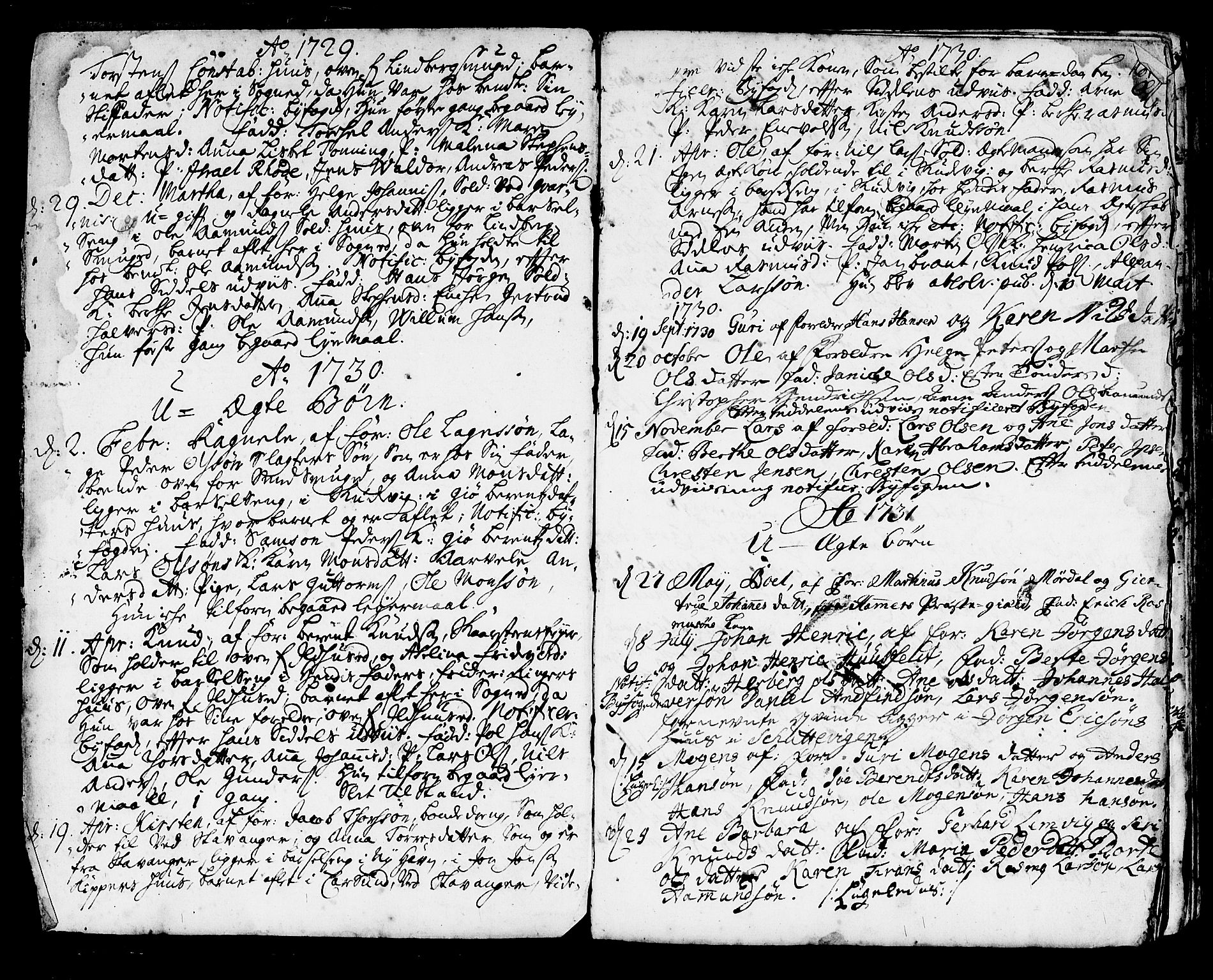 Korskirken sokneprestembete, SAB/A-76101/H/Haa/L0004: Parish register (official) no. A 4, 1720-1750, p. 316
