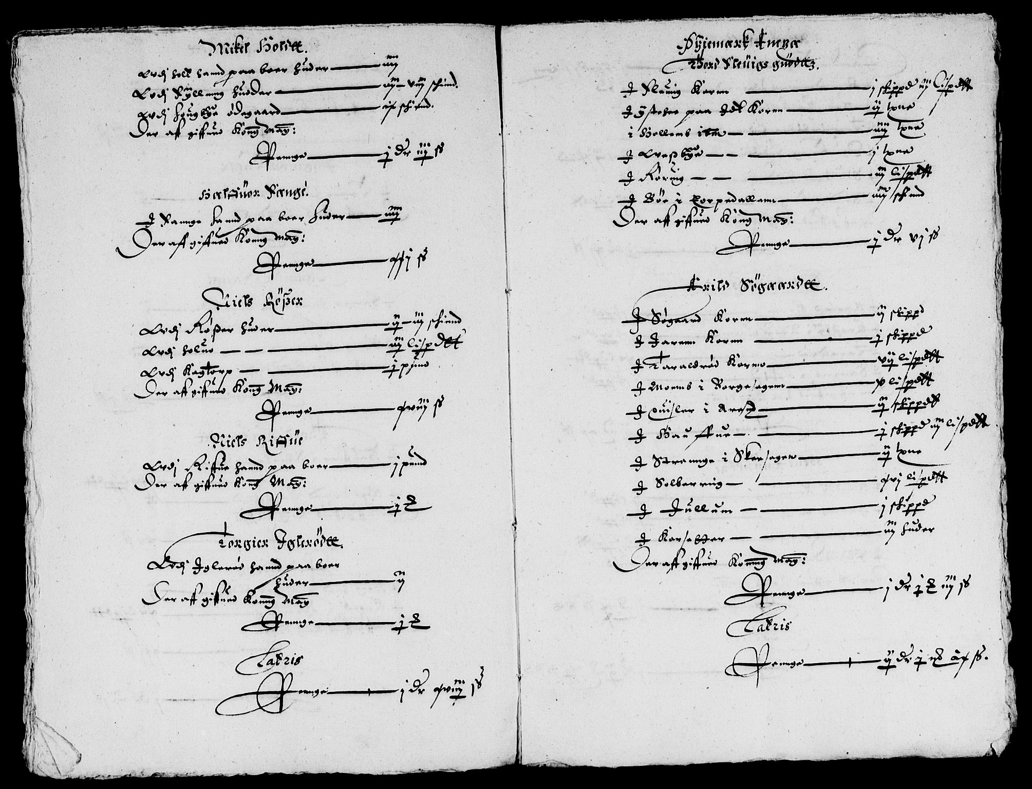 Rentekammeret inntil 1814, Reviderte regnskaper, Lensregnskaper, AV/RA-EA-5023/R/Rb/Rbb/L0003: Idd og Marker len, 1638-1642