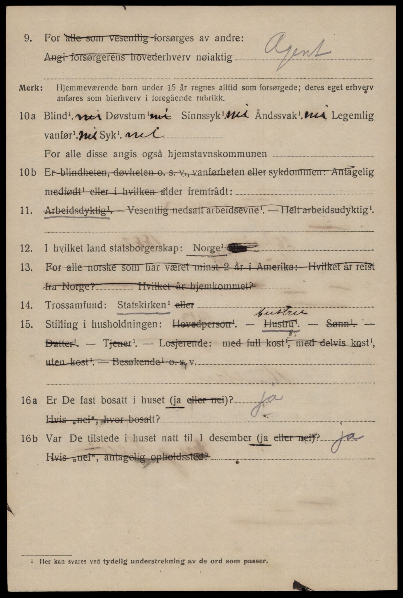 SAST, 1920 census for Haugesund, 1920, p. 12136