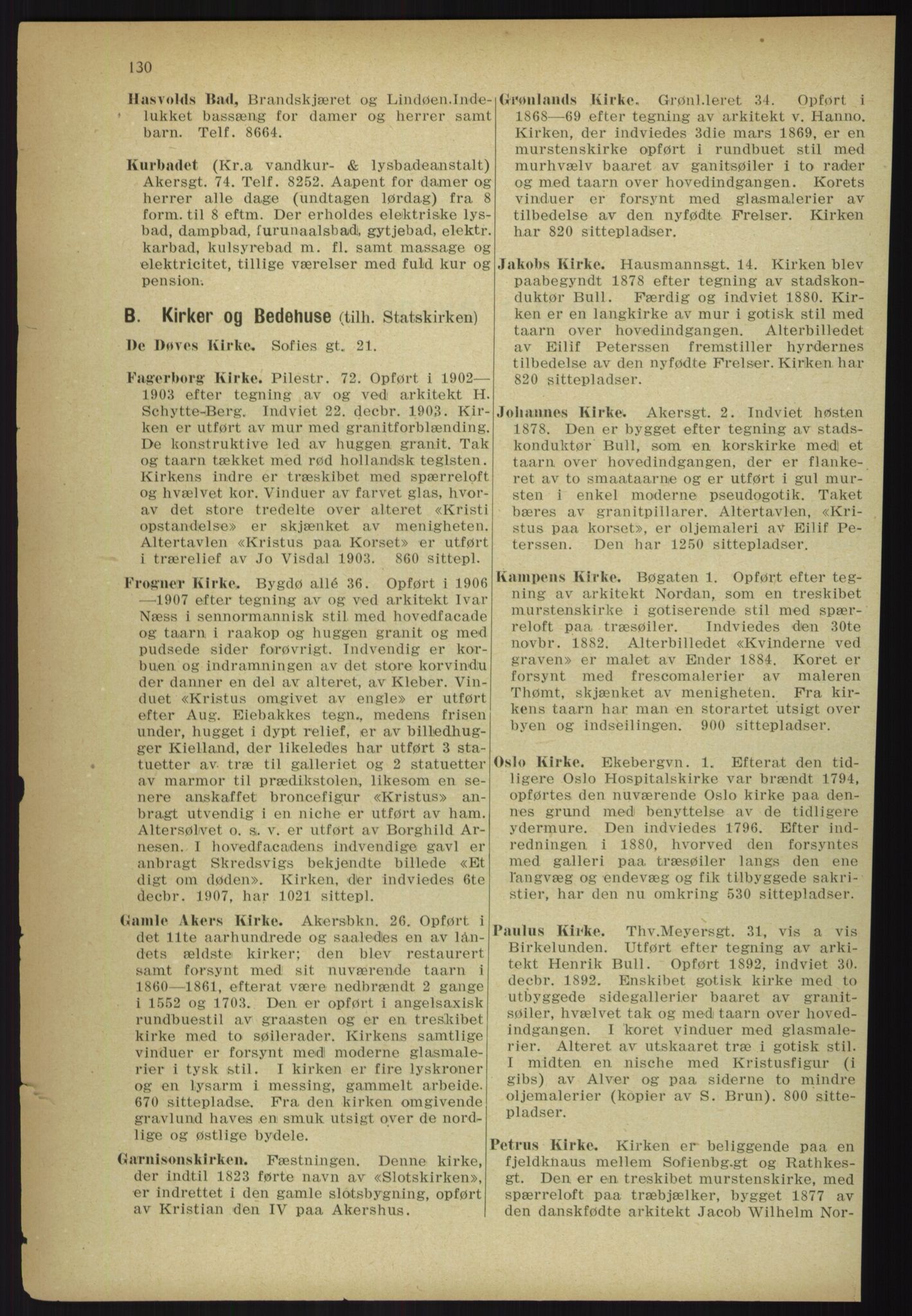 Kristiania/Oslo adressebok, PUBL/-, 1918, p. 143