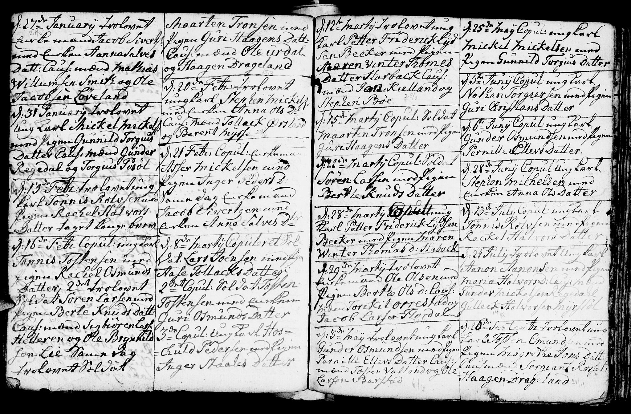 Sokndal sokneprestkontor, AV/SAST-A-101808: Parish register (official) no. A 4, 1762-1811